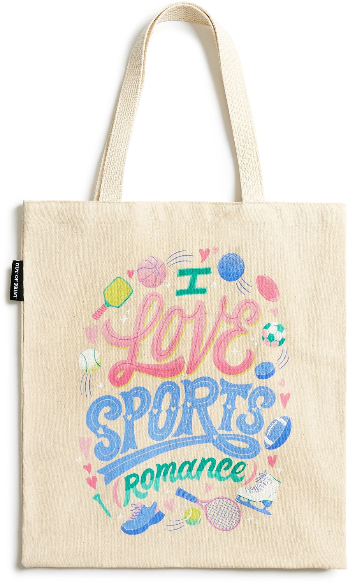 I Love Sports (Romance) Tote Bag