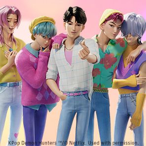 KPop Demon Hunters: The Official Deluxe Coloring Book