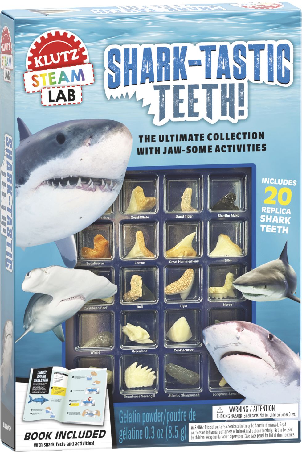 Klutz STEAM Lab Shark-tastic Teeth!