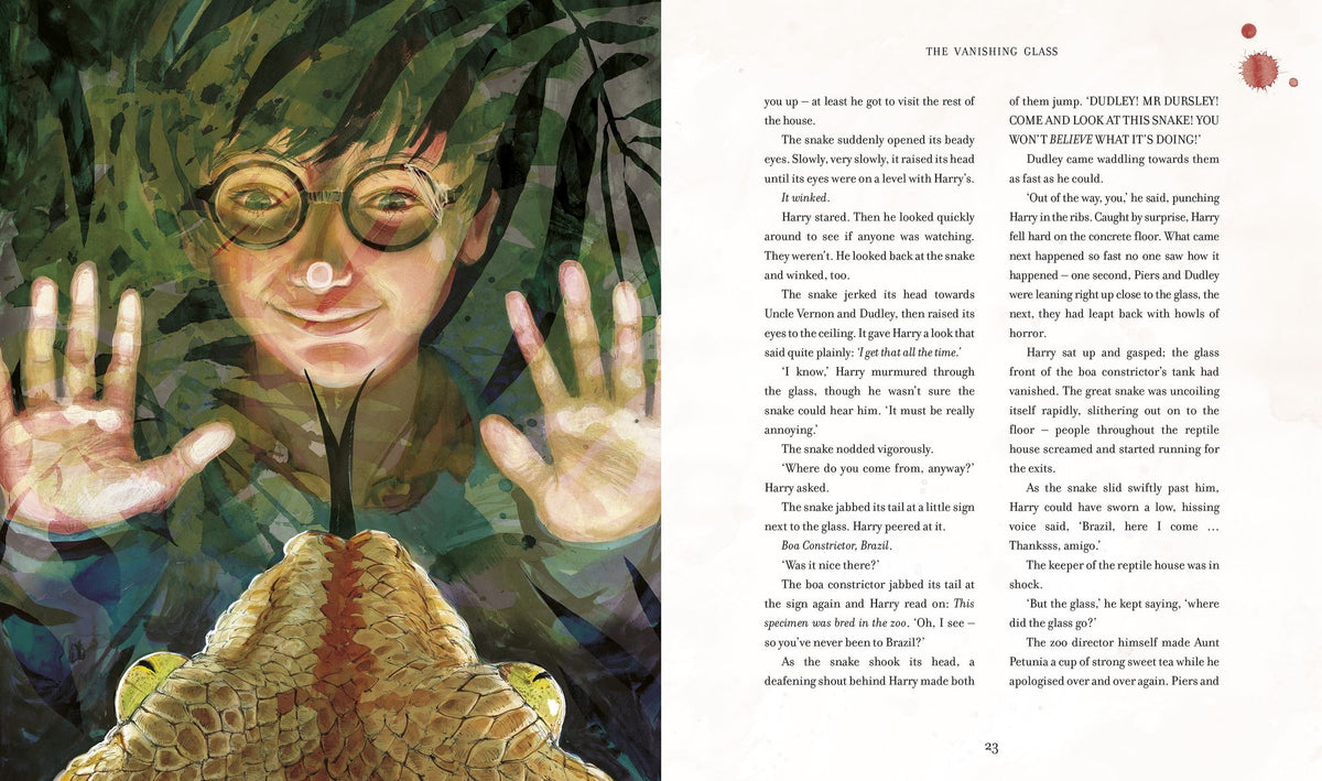 Harry Potter and the Philosopher's Stone: The Illustrated Edition (Harry Potter, Book 1)