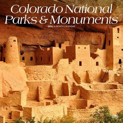 2026 Colorado National Parks & Monuments Square Flap
