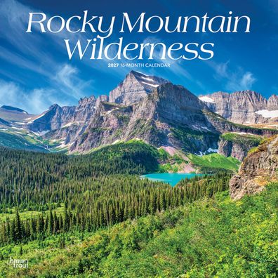2027 Rocky Mountain Wilderness Square Wall Calendar