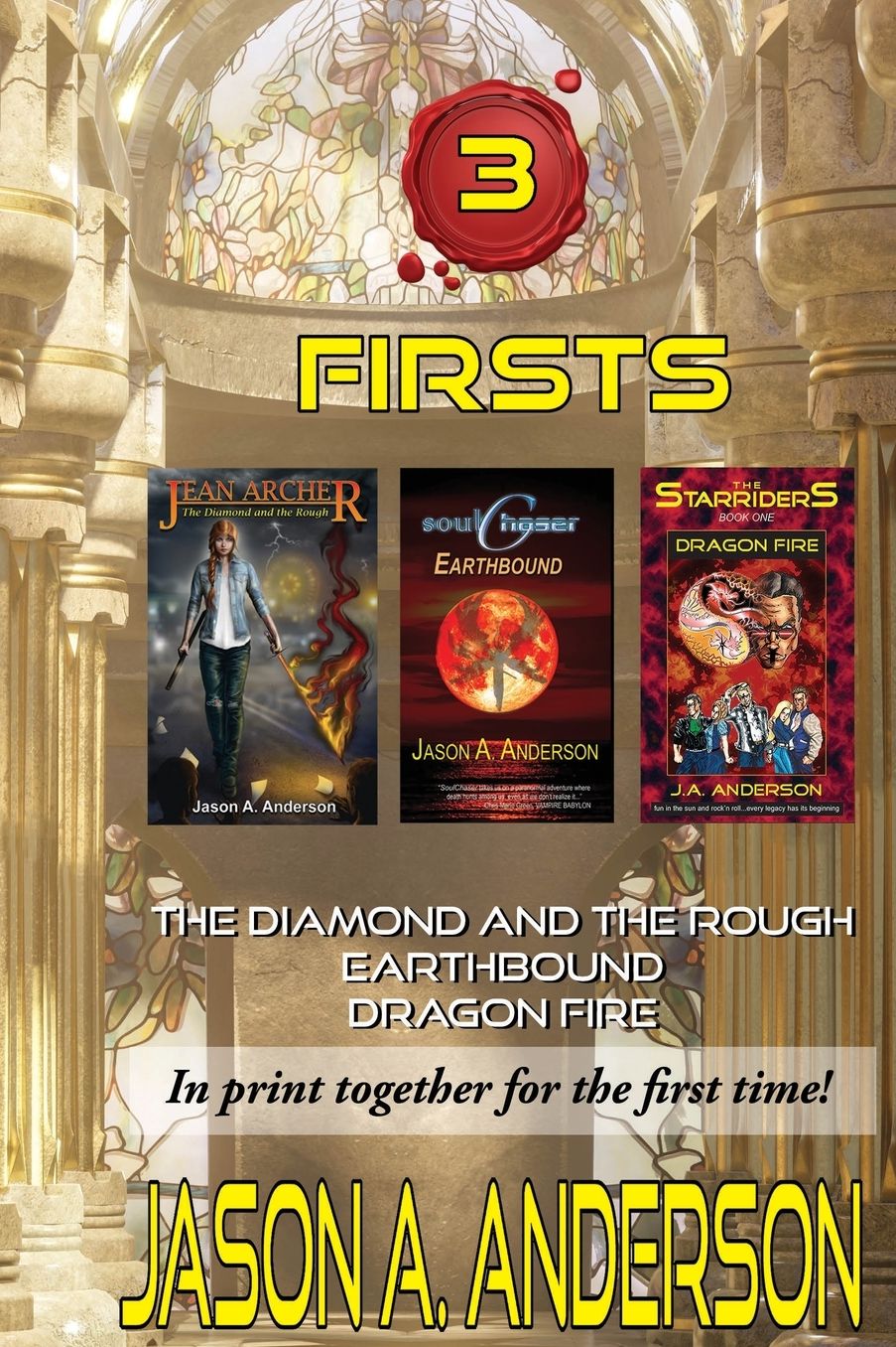 3 Firsts - The Collection: Jean Archer #1, SoulChaser #1, The Starriders#1 and Ned Bloom Investigation #0.5