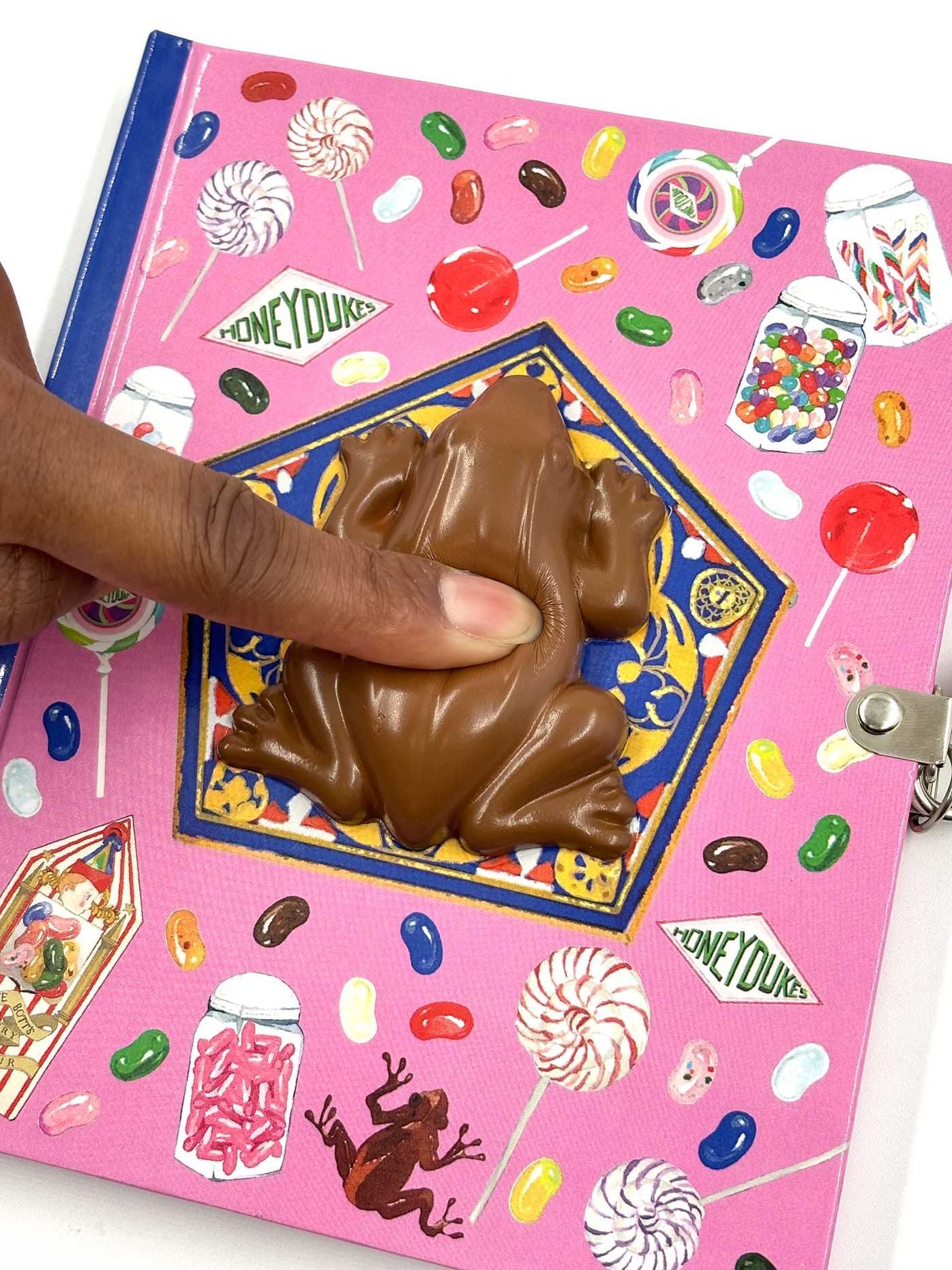 Harry Potter: Chocolate Frog Squishy Lock & Key Diary