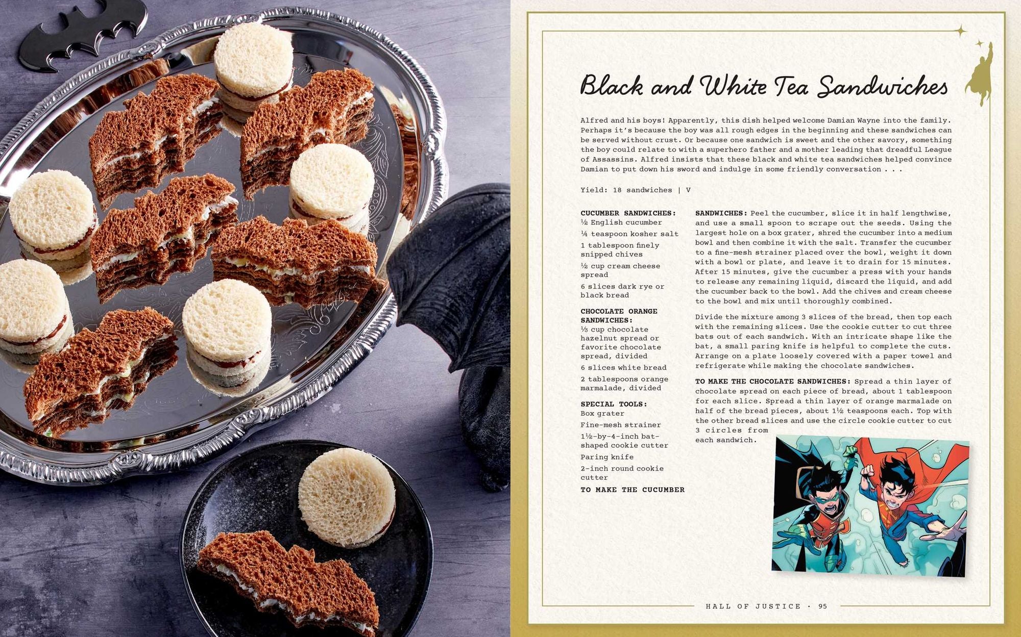 DC: Superman: The Official Cookbook and Stand Gift Set: Recipes from Smallville to the Hall of Justice and Beyond