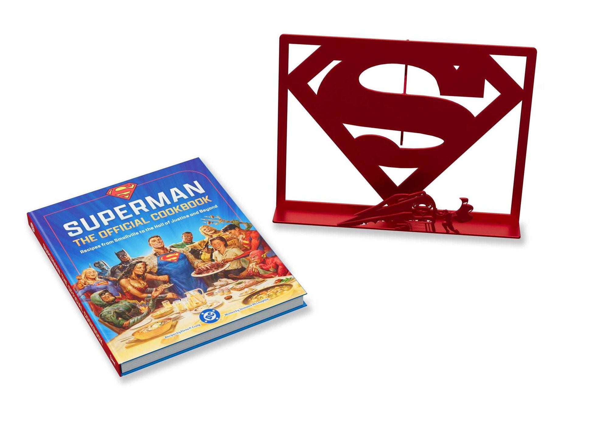 DC: Superman: The Official Cookbook and Stand Gift Set: Recipes from Smallville to the Hall of Justice and Beyond