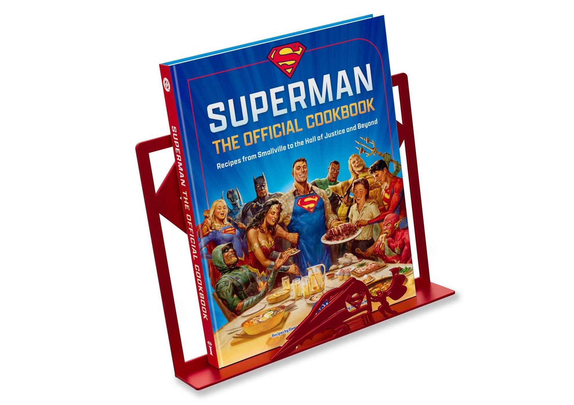 DC: Superman: The Official Cookbook and Stand Gift Set: Recipes from Smallville to the Hall of Justice and Beyond