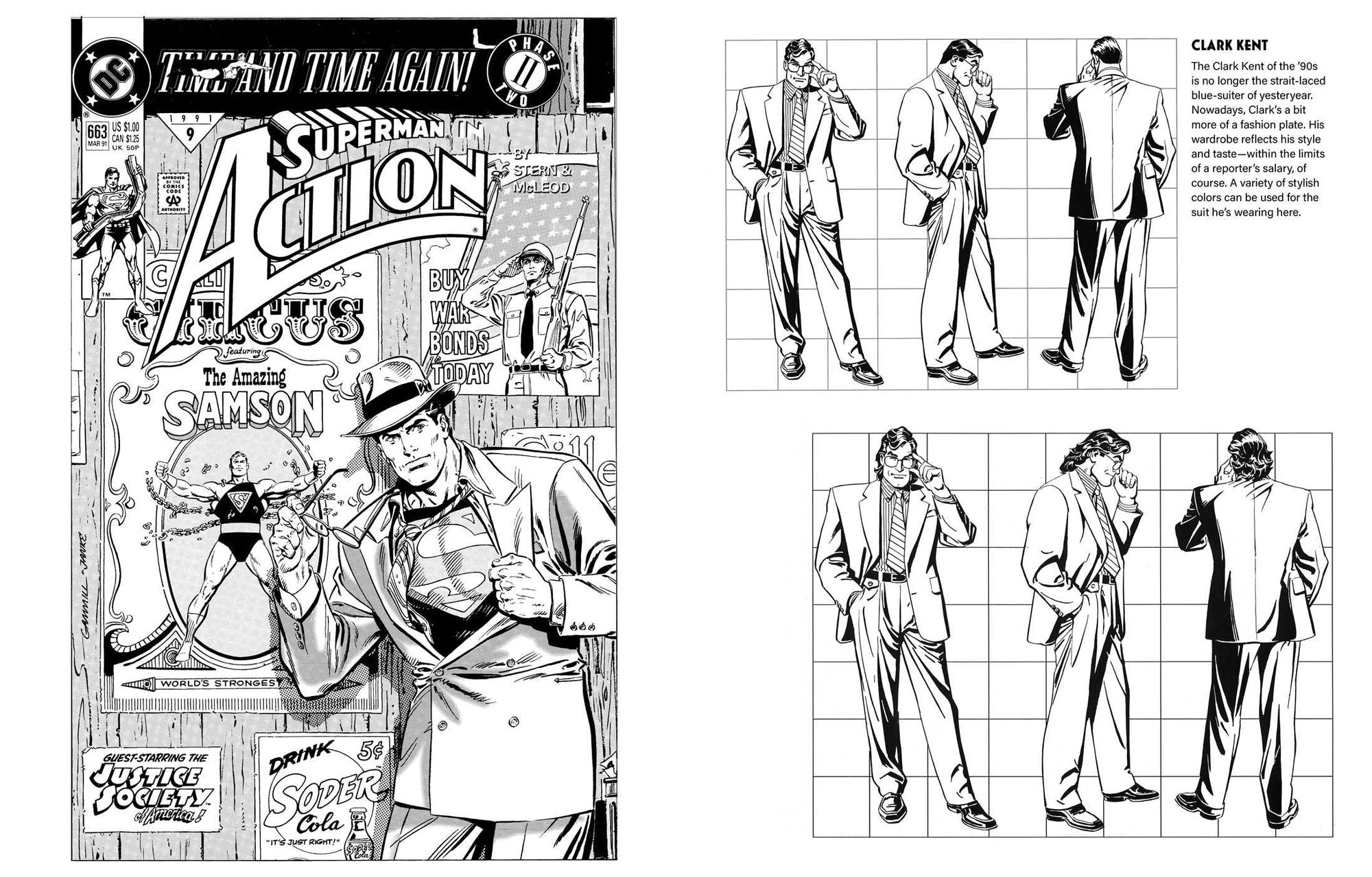 Superman: Ultimate '90s Flashback Official Coloring Book