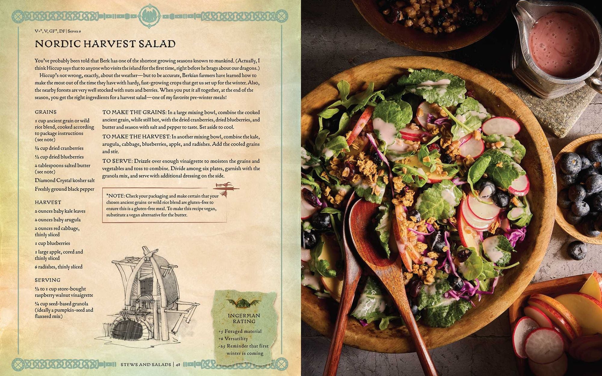 DreamWorks Dragons: Recipes from the Isle of Berk [Official Cookbook]: A Book of Feasts, Drinks, Desserts . . . and Dragons