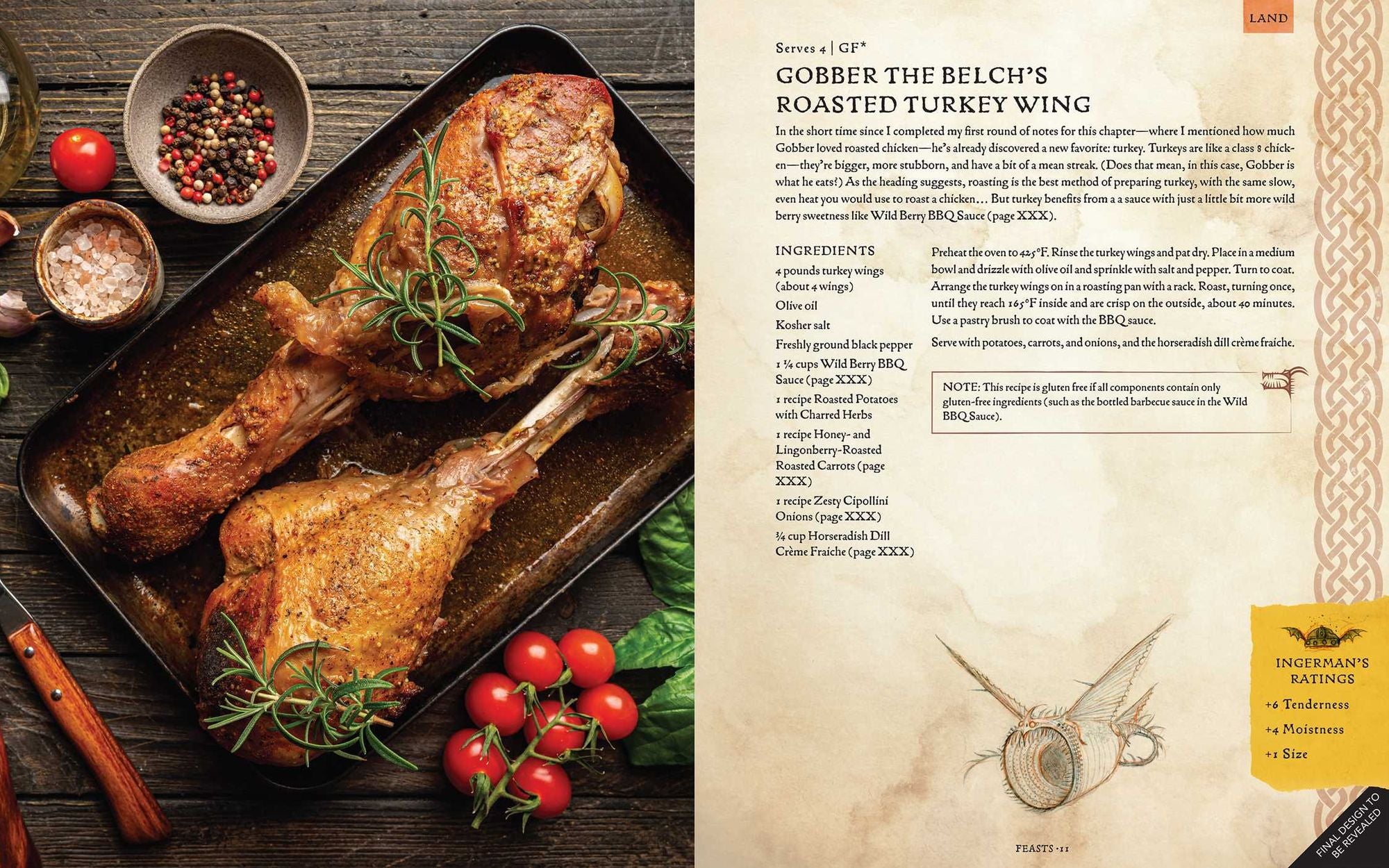 DreamWorks Dragons: Recipes from the Isle of Berk [Official Cookbook]: A Book of Feasts, Drinks, Desserts . . . and Dragons