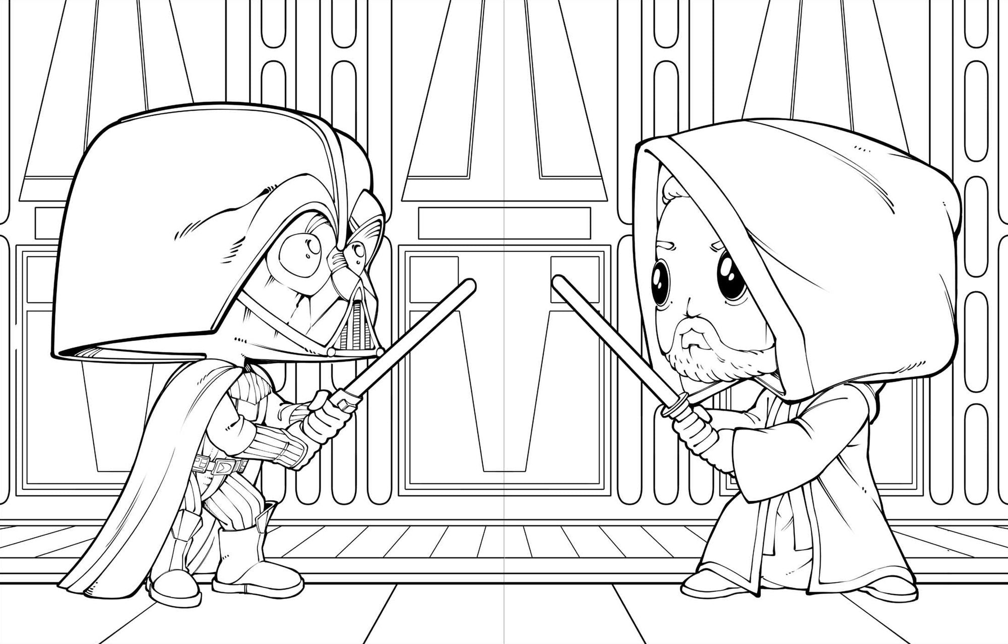Star Wars: The Official Funko POP! Coloring Book