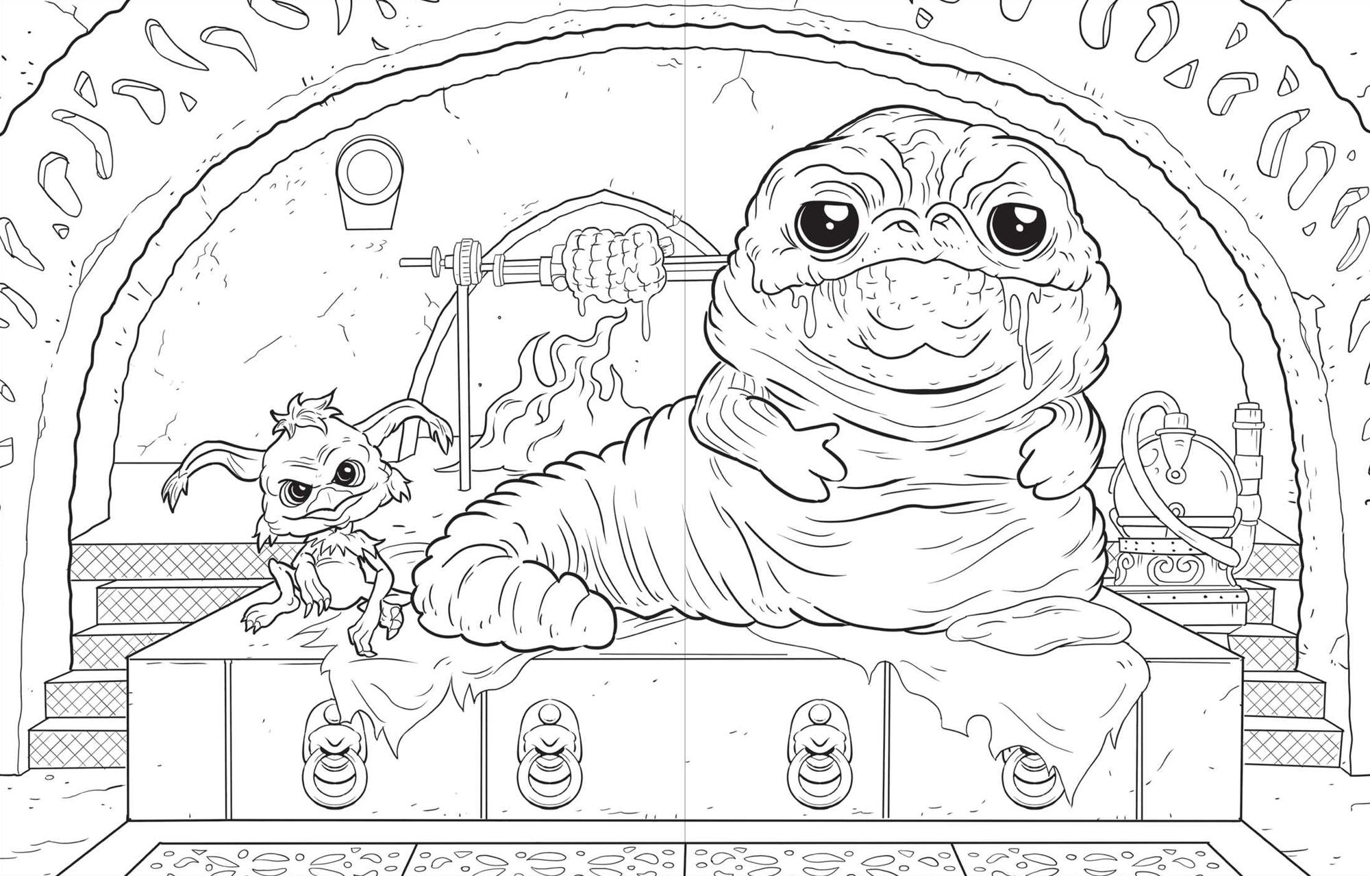 Star Wars: The Official Funko POP! Coloring Book