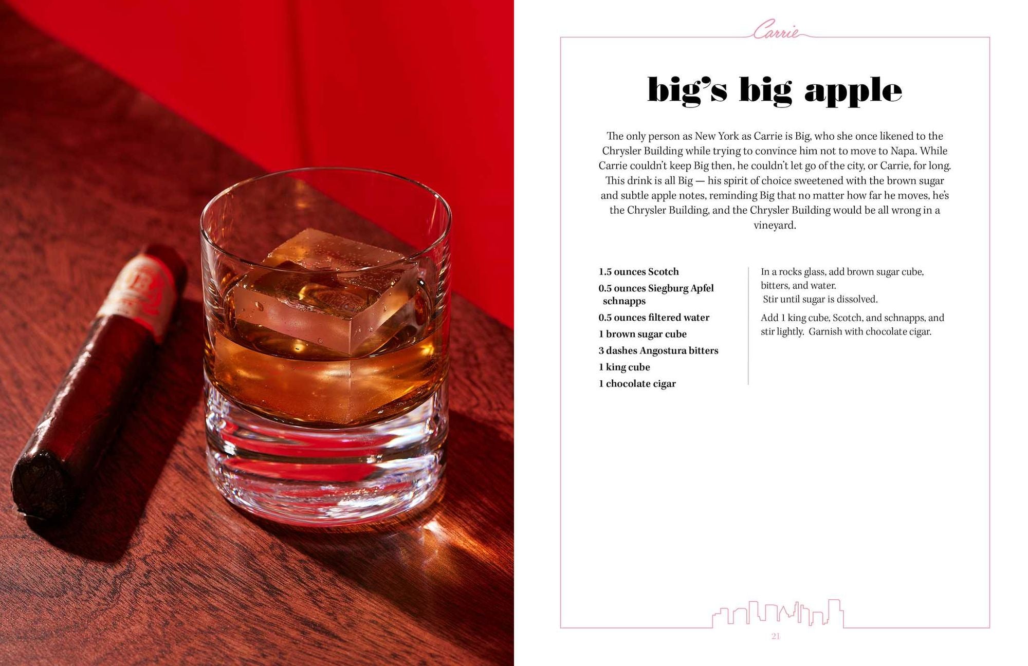 Sex and the City Cocktails: Fall in Love with 60 Fabulous (and Official) Cocktail Recipes Inspired by the Show