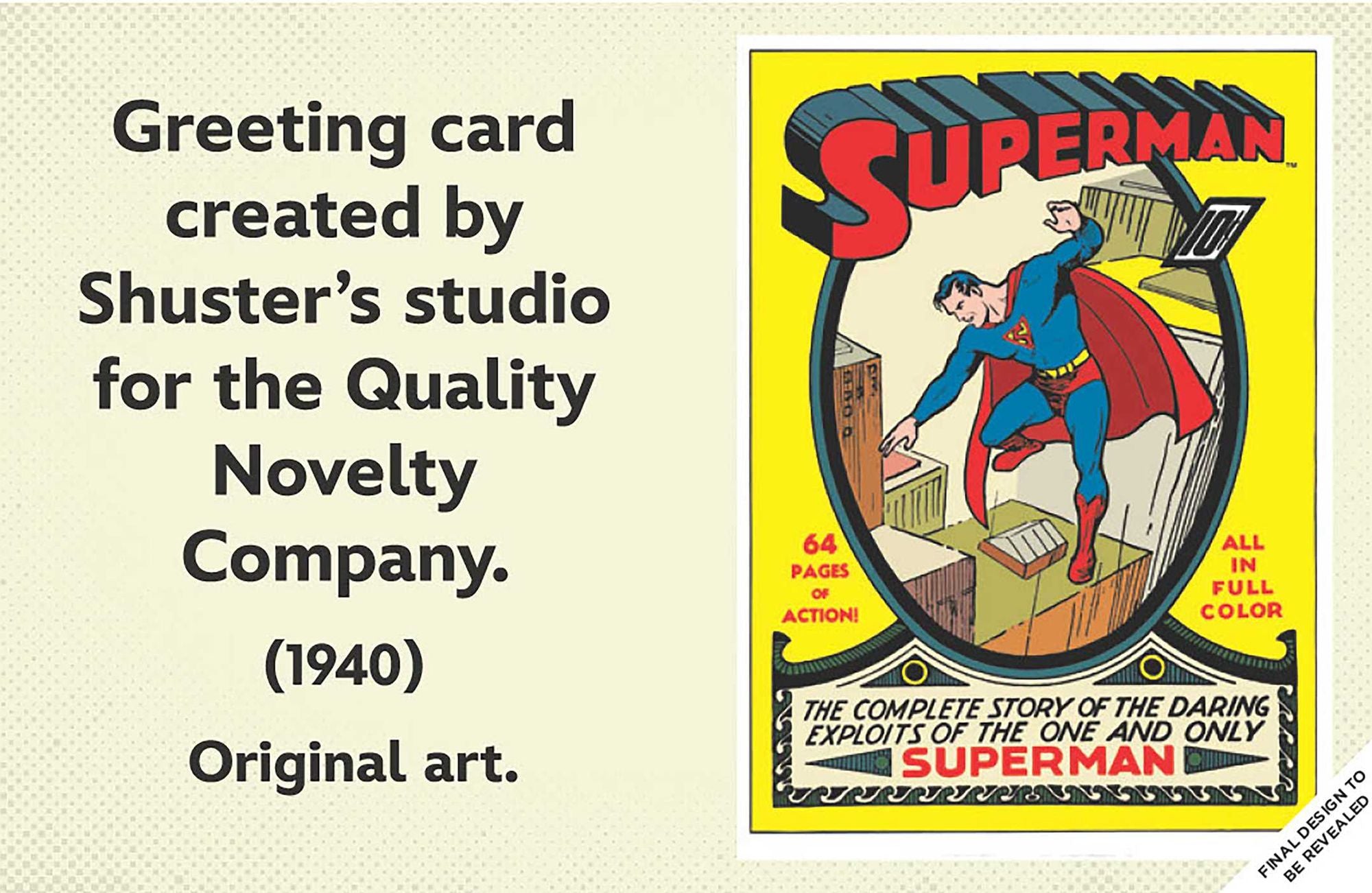 DC: Superman Tiny Book