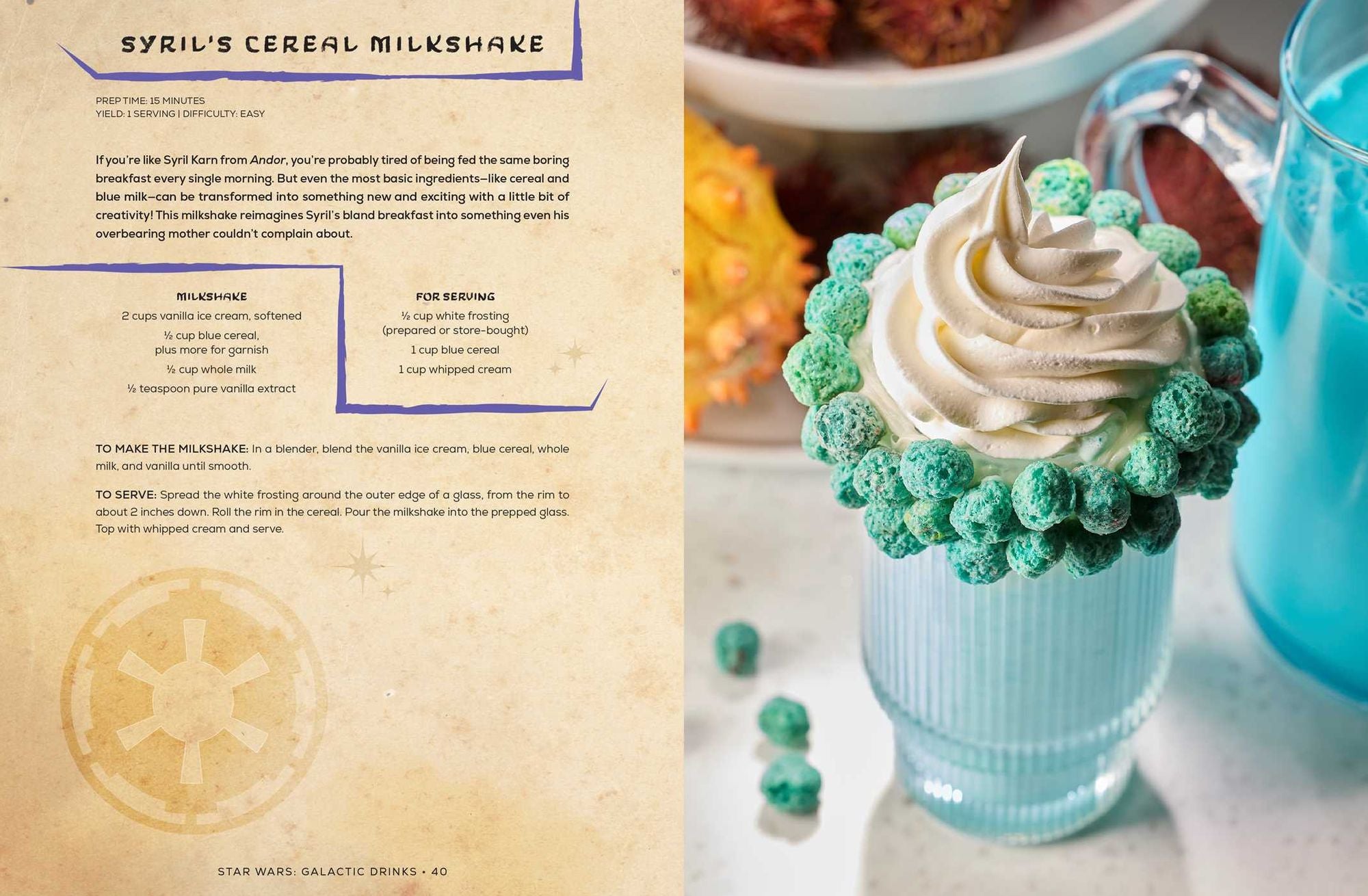 Star Wars: Galactic Drinks: From Mandalorian Mocktails to Cantina Cafs, Captivating Beverages Inspired by a Galaxy Far, Far Away!