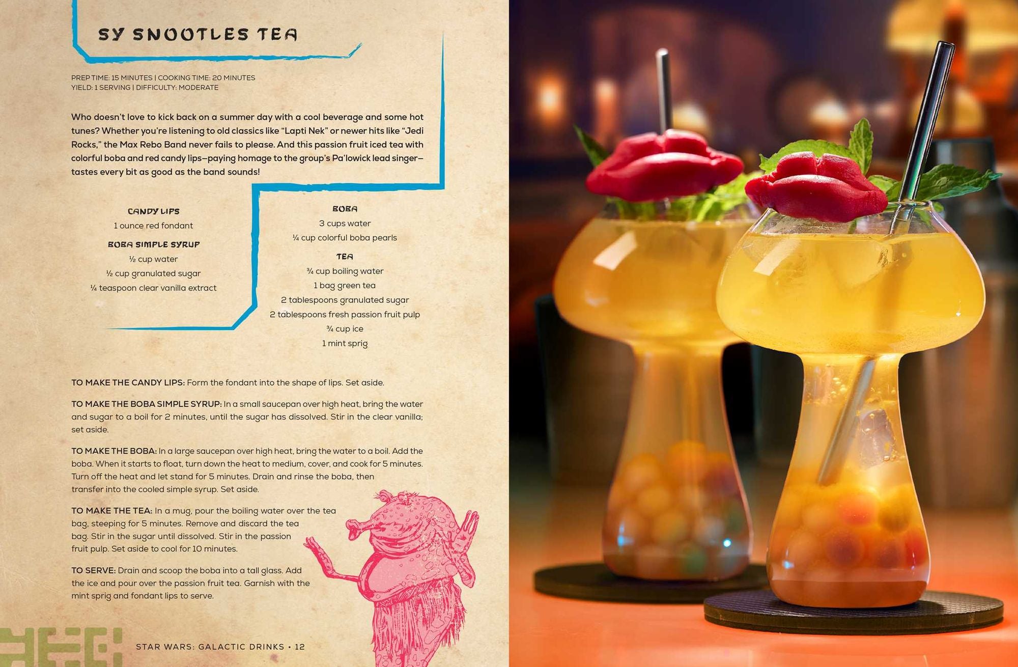 Star Wars: Galactic Drinks: From Mandalorian Mocktails to Cantina Cafs, Captivating Beverages Inspired by a Galaxy Far, Far Away!