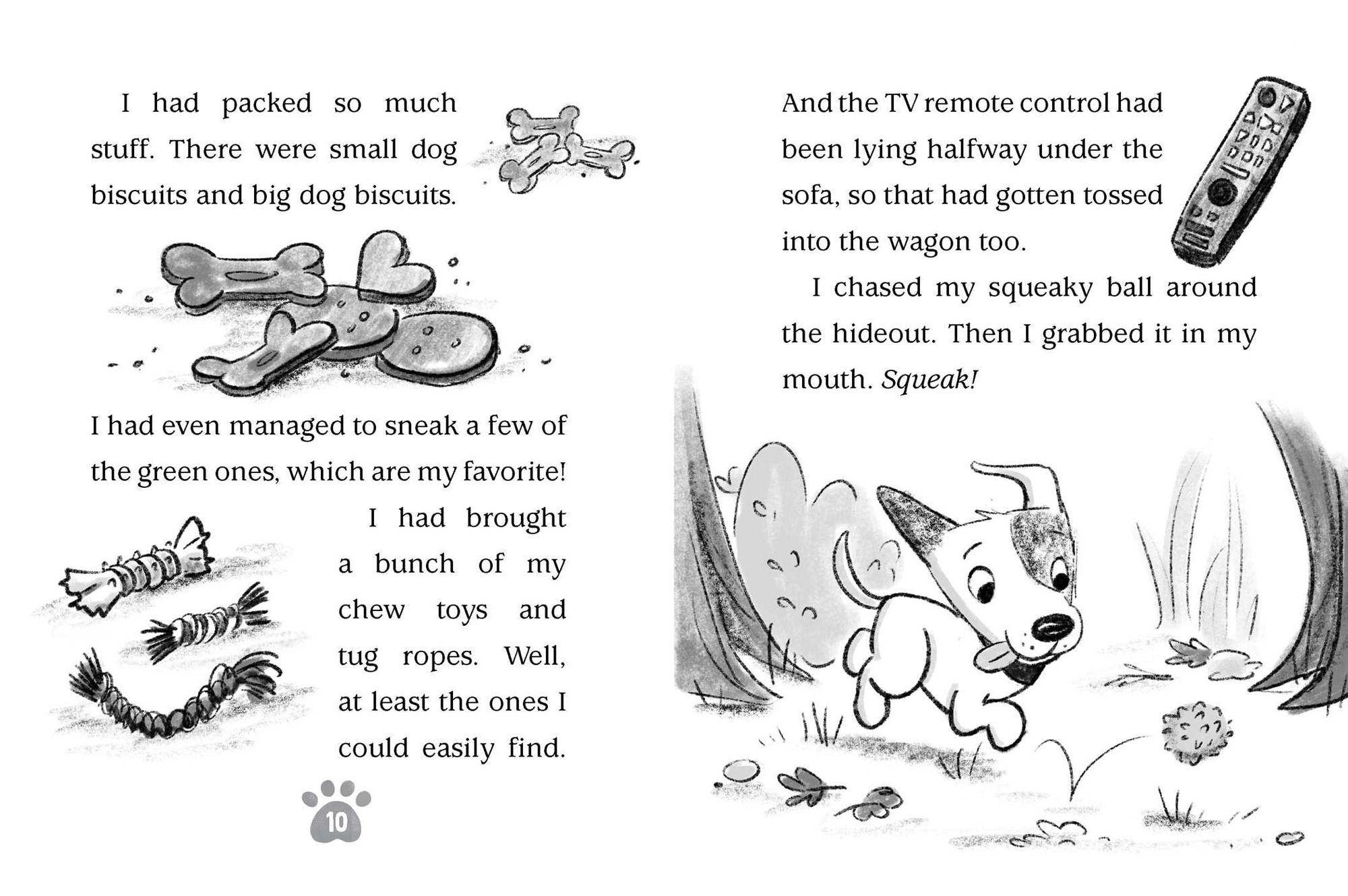 Pup vs. Squirrel