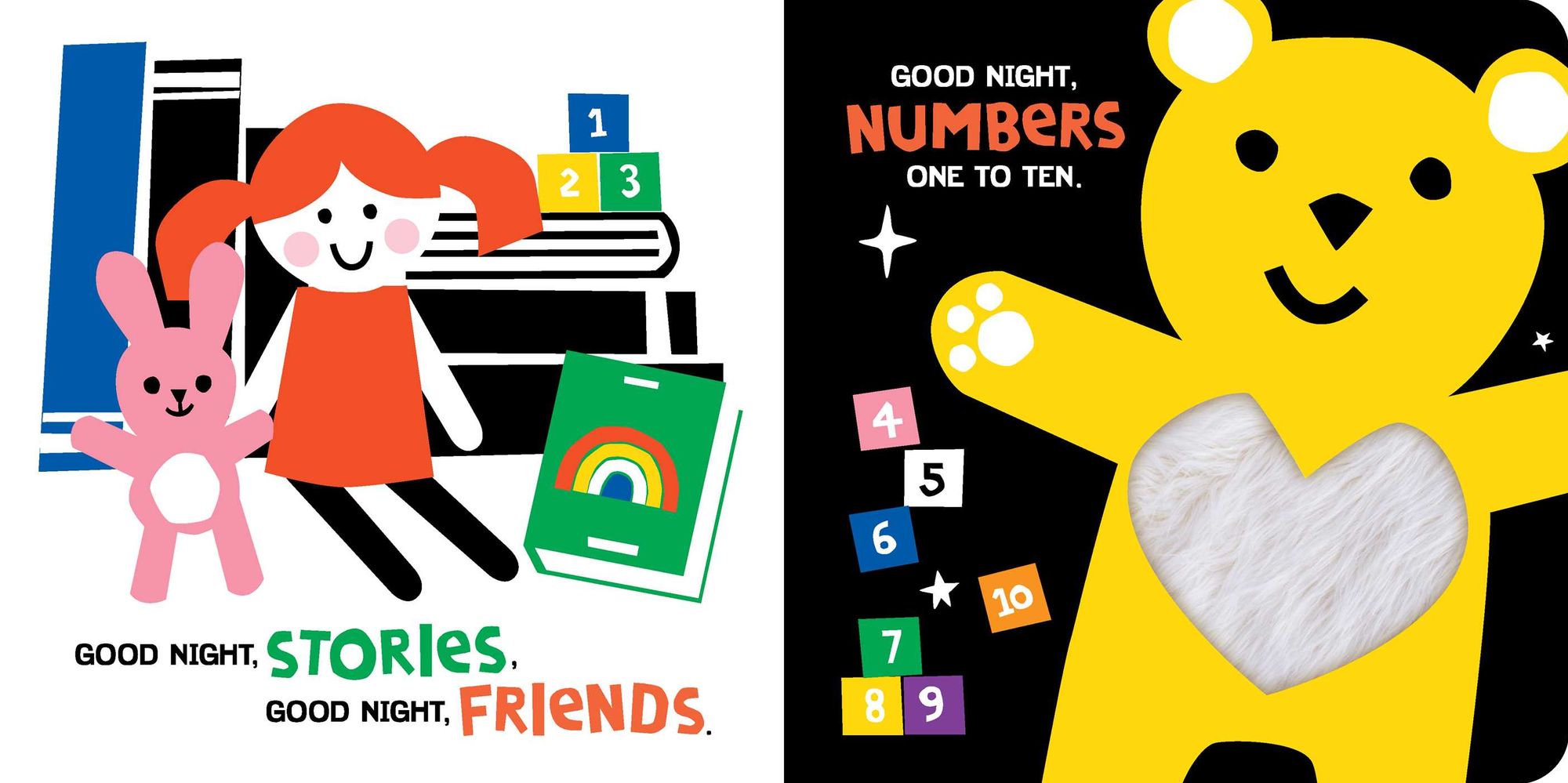 Good Night, You: A High-Contrast Touch-and-Feel Book