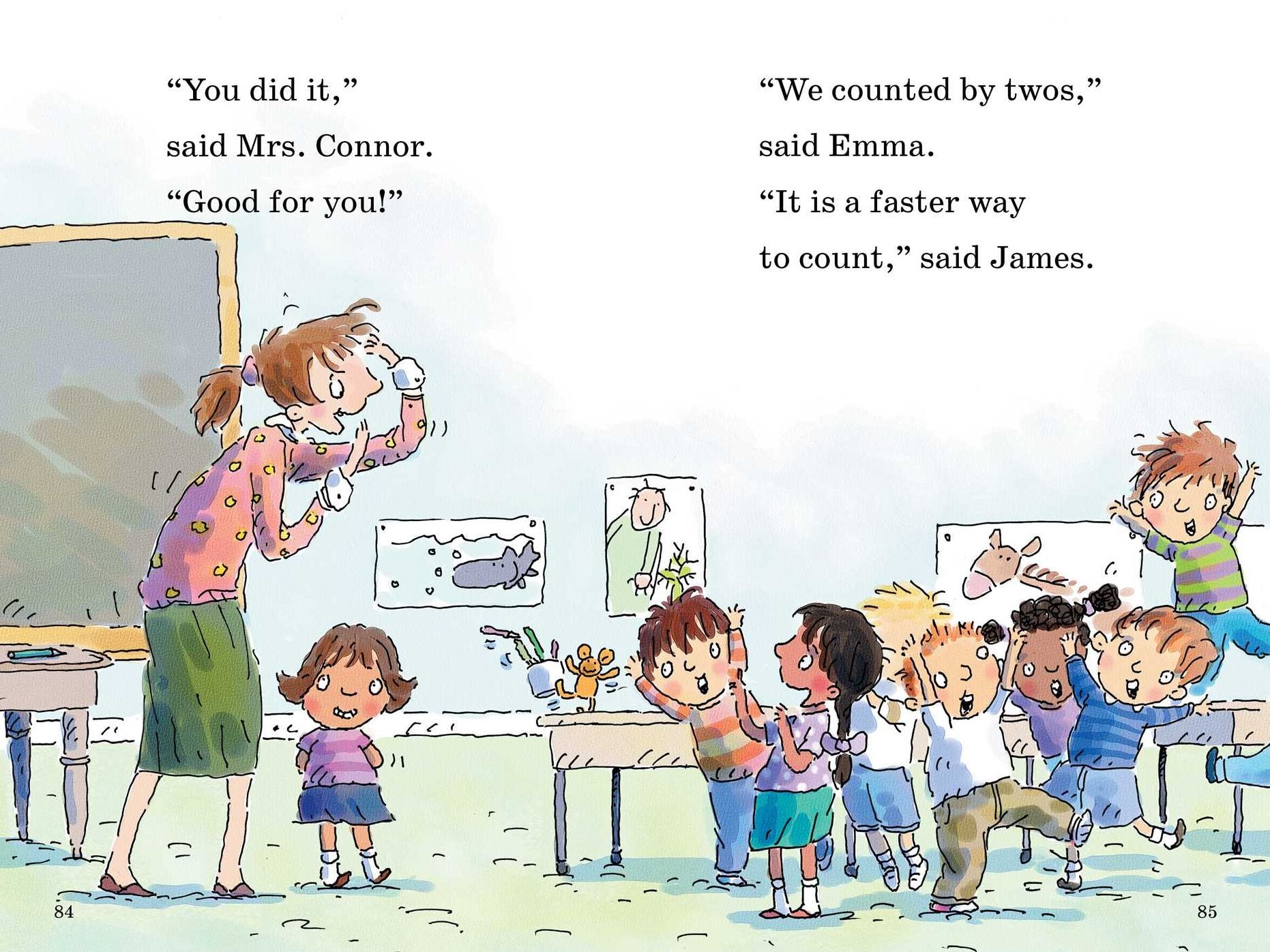Five Summery Tales!: Summer Treasure; The Garden Project; The Counting Race; The Playground Problem; The First Day of School