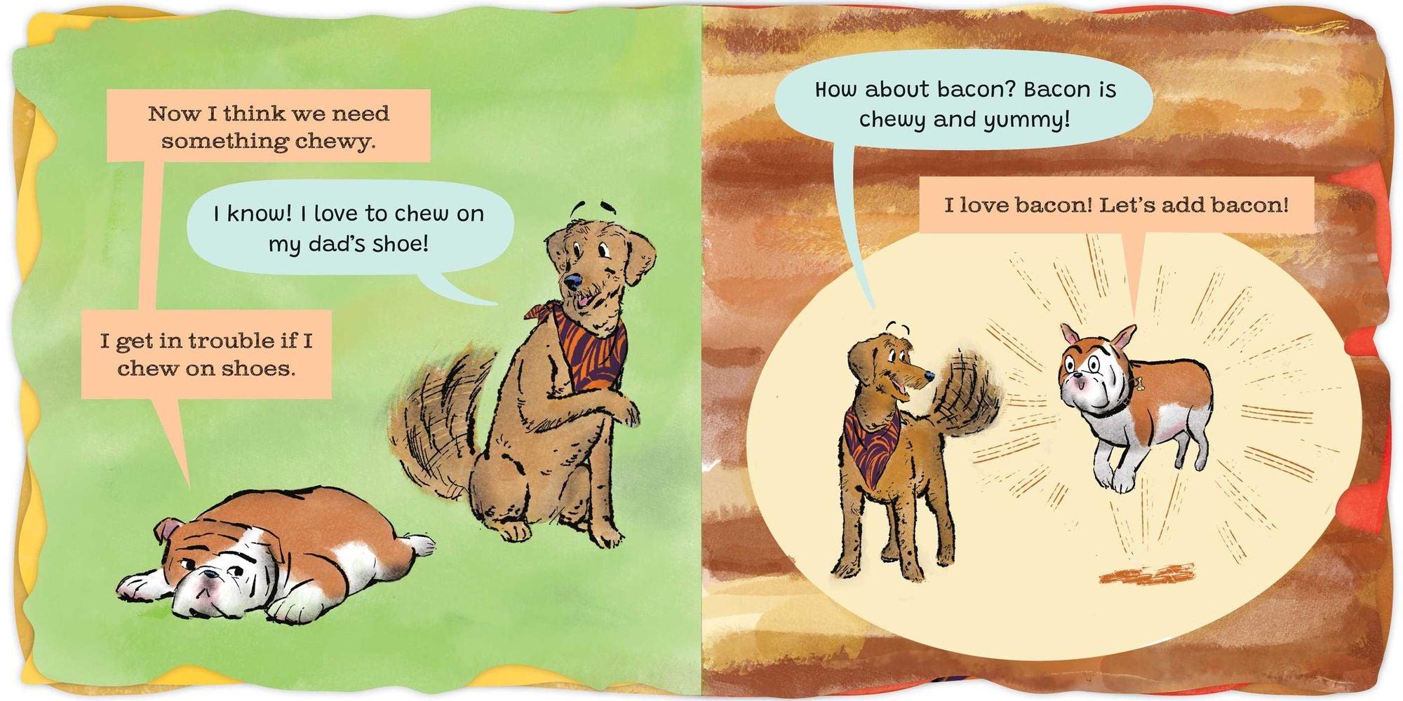 Elvis & Romeo Make a Sandwich