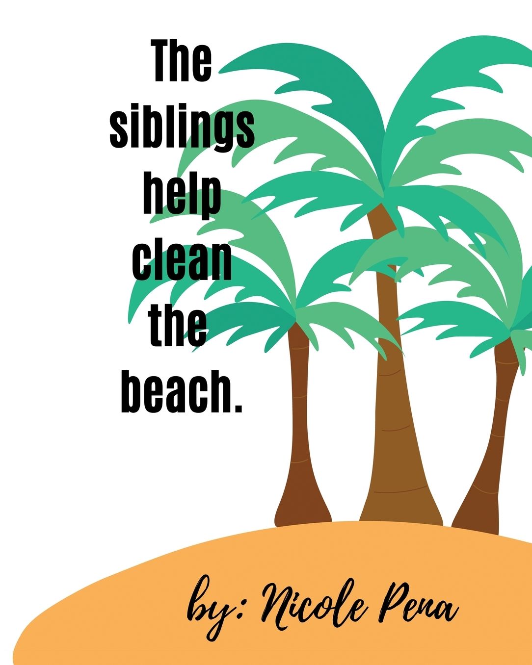 The Siblings Help Clean The Beach