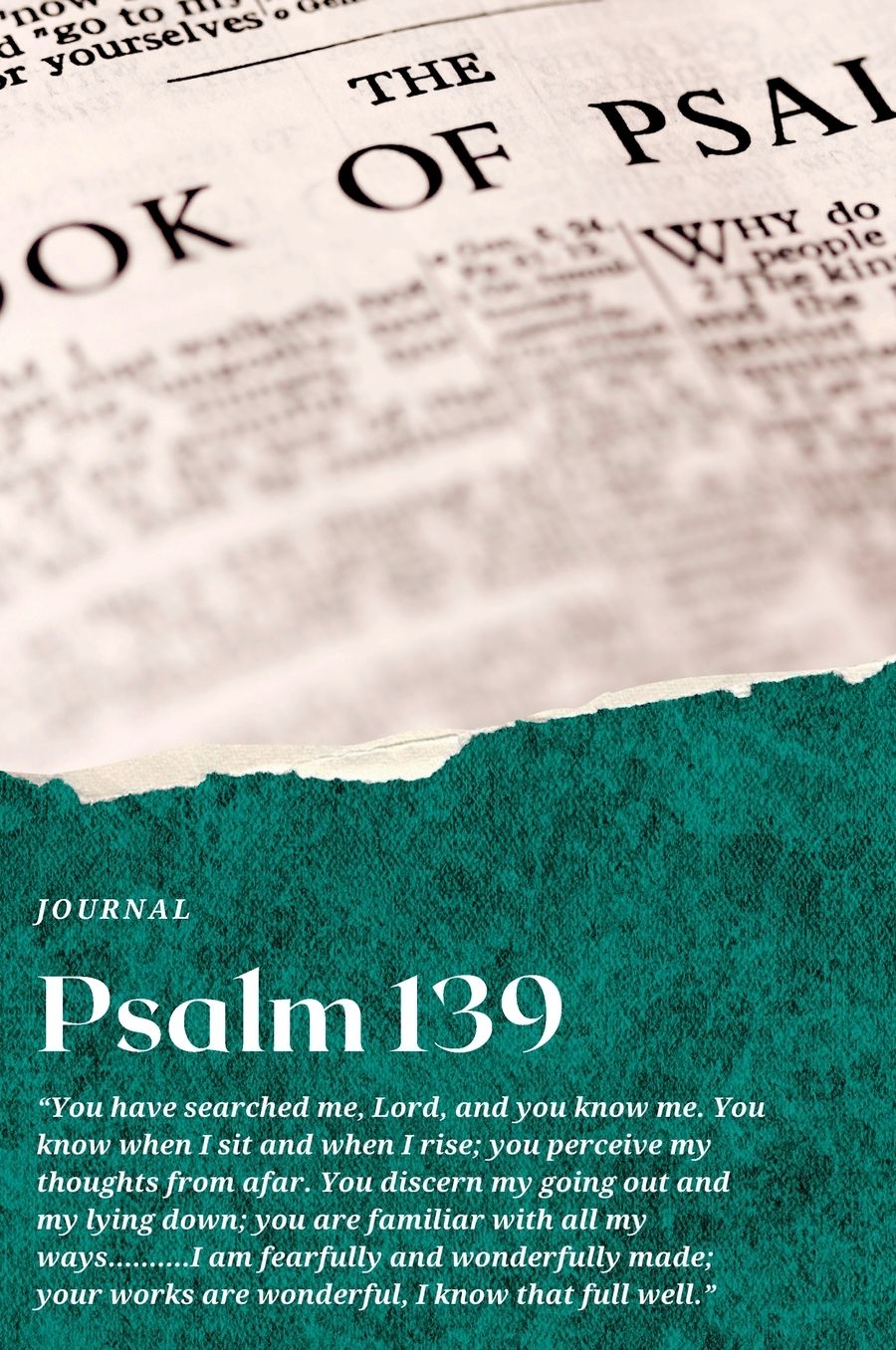 Psalm 139 Self Care Journal