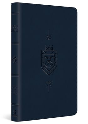 ESV Holy Bible for Kids (TruTone, Dark Blue, Lion of Judah Design)