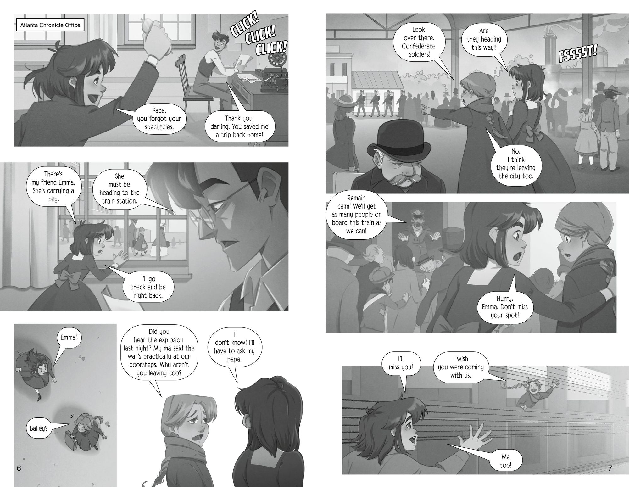 Bailey and the Blaze: A Burning of Atlanta Graphic Novel