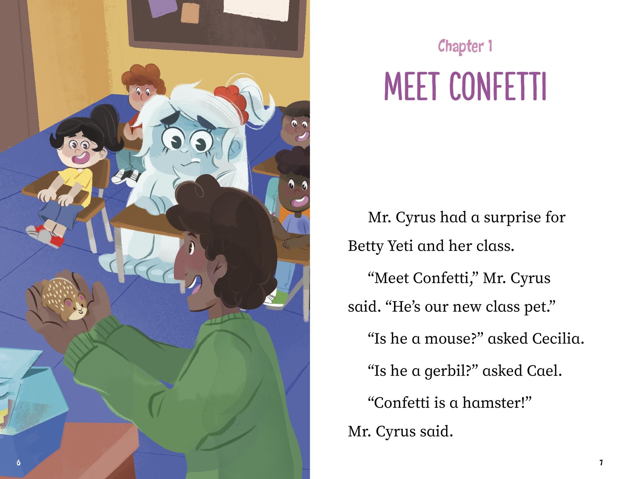 Betty the Yeti Loses Confetti