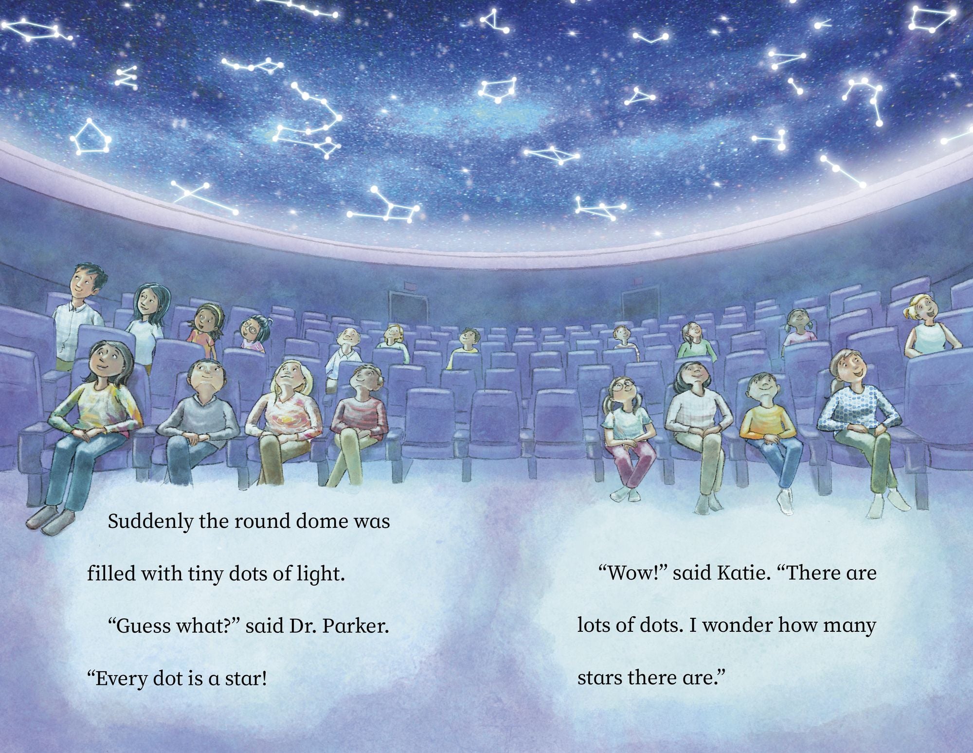 Sparkling Space at the Planetarium