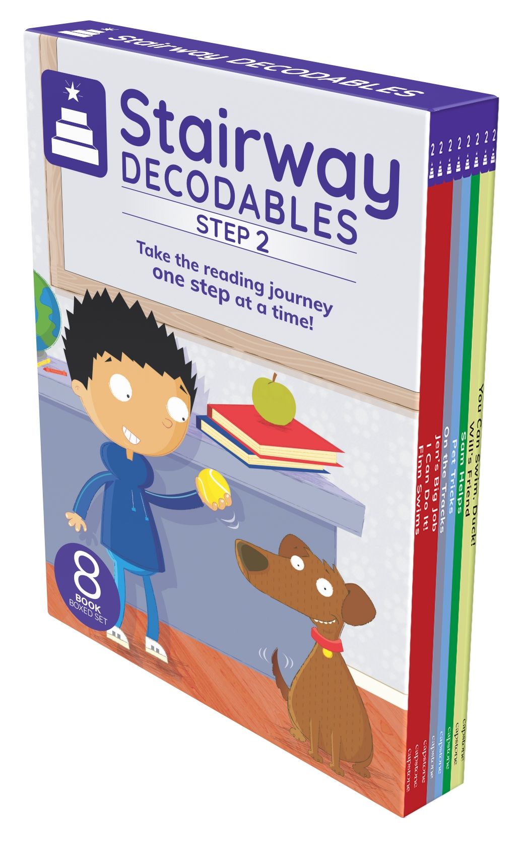 Stairway Decodables Step 2 (8-Book Boxed Set #1)