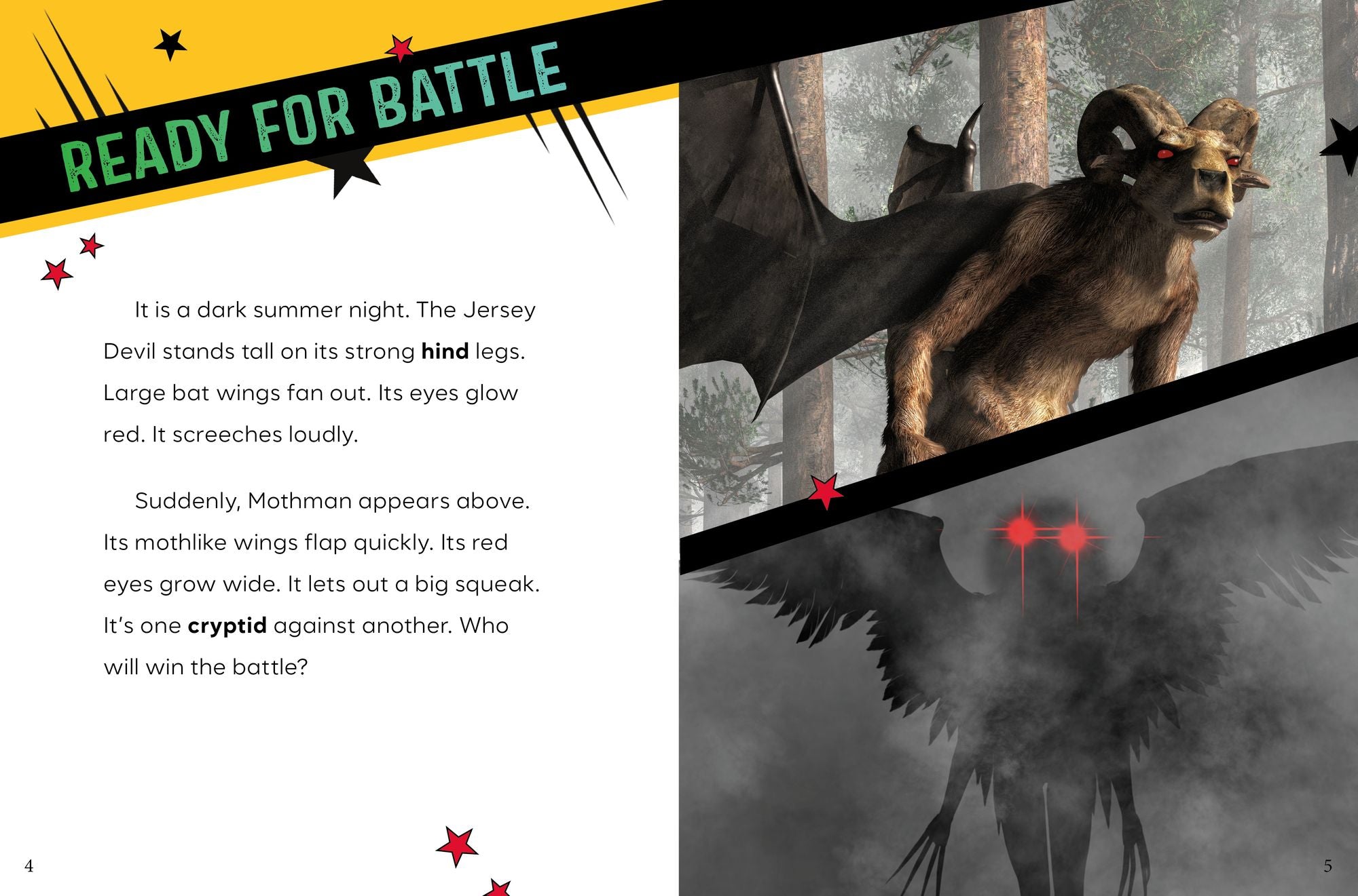 The Jersey Devil vs. Mothman