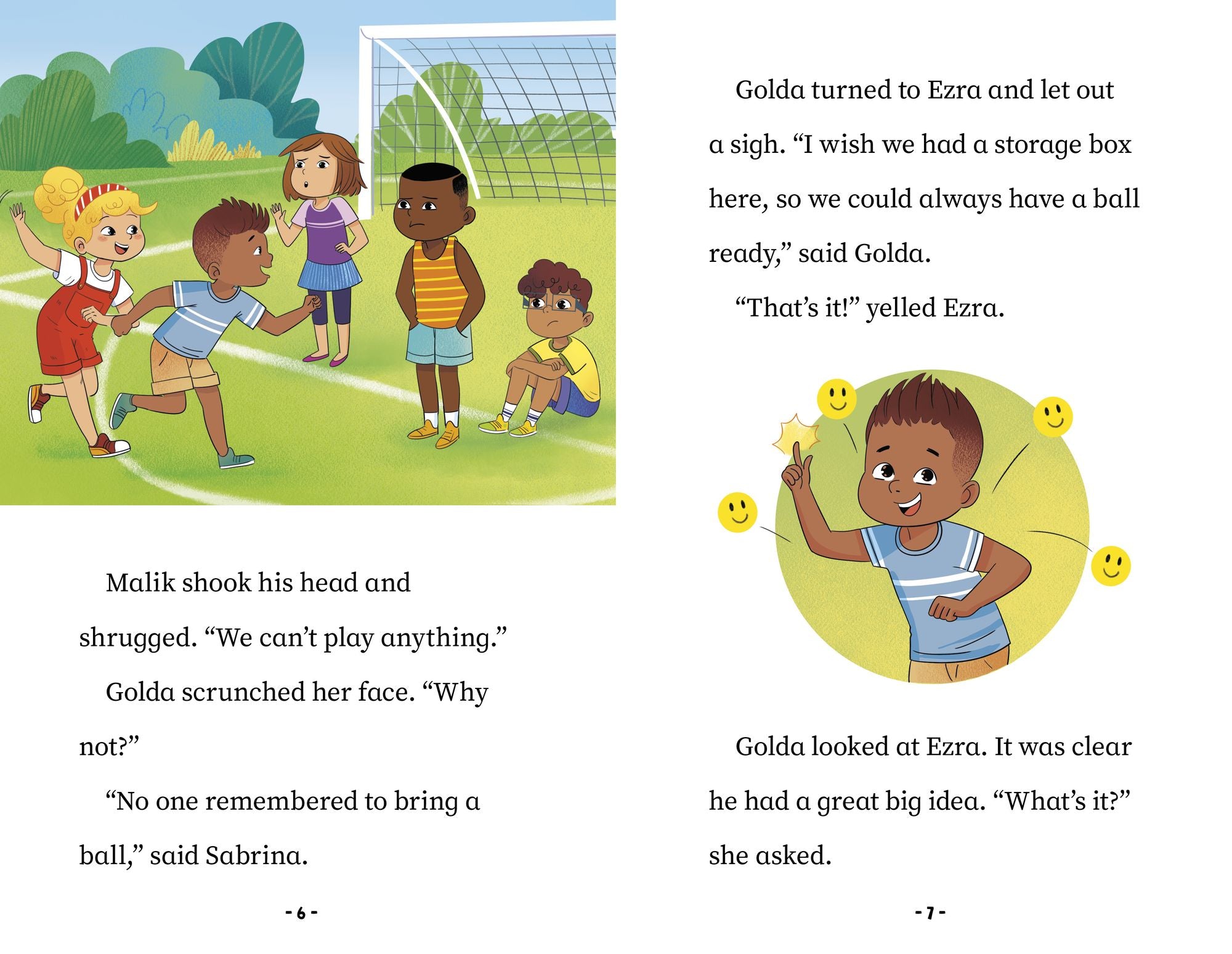 Golda and Ezra's Park Plan