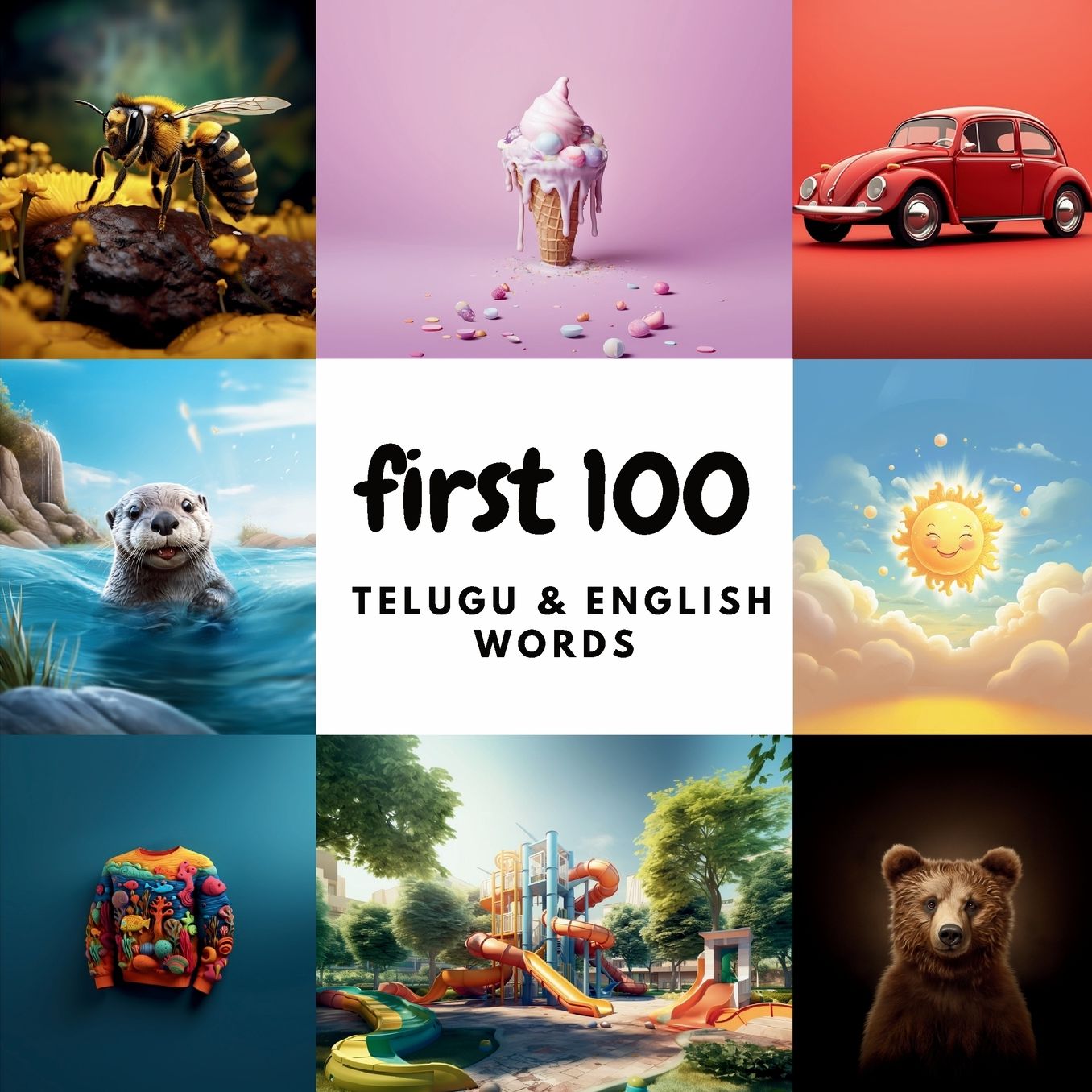 First 100 Telugu & English Words