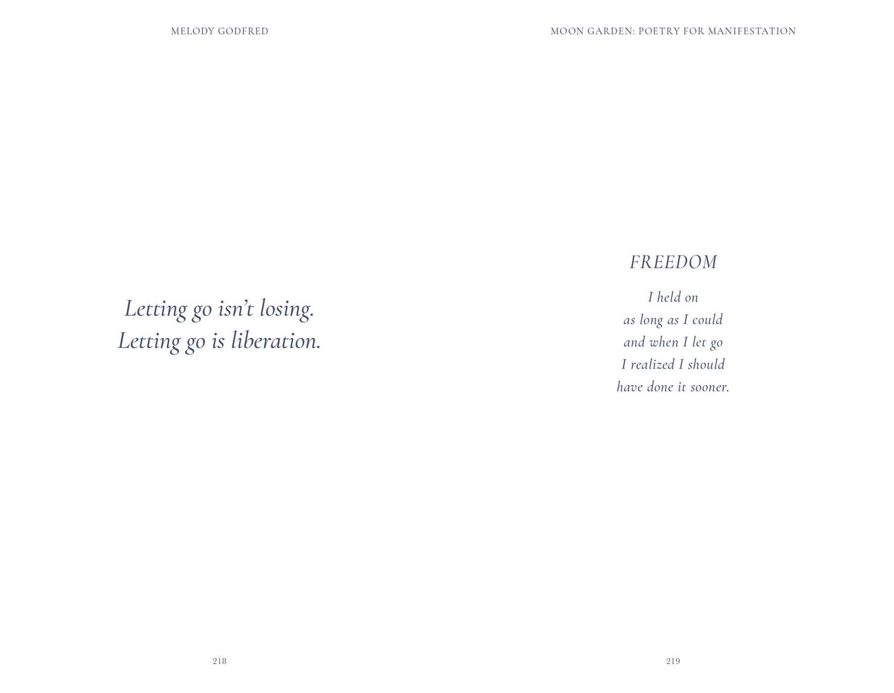 Moon Garden: Poetry for Manifestation