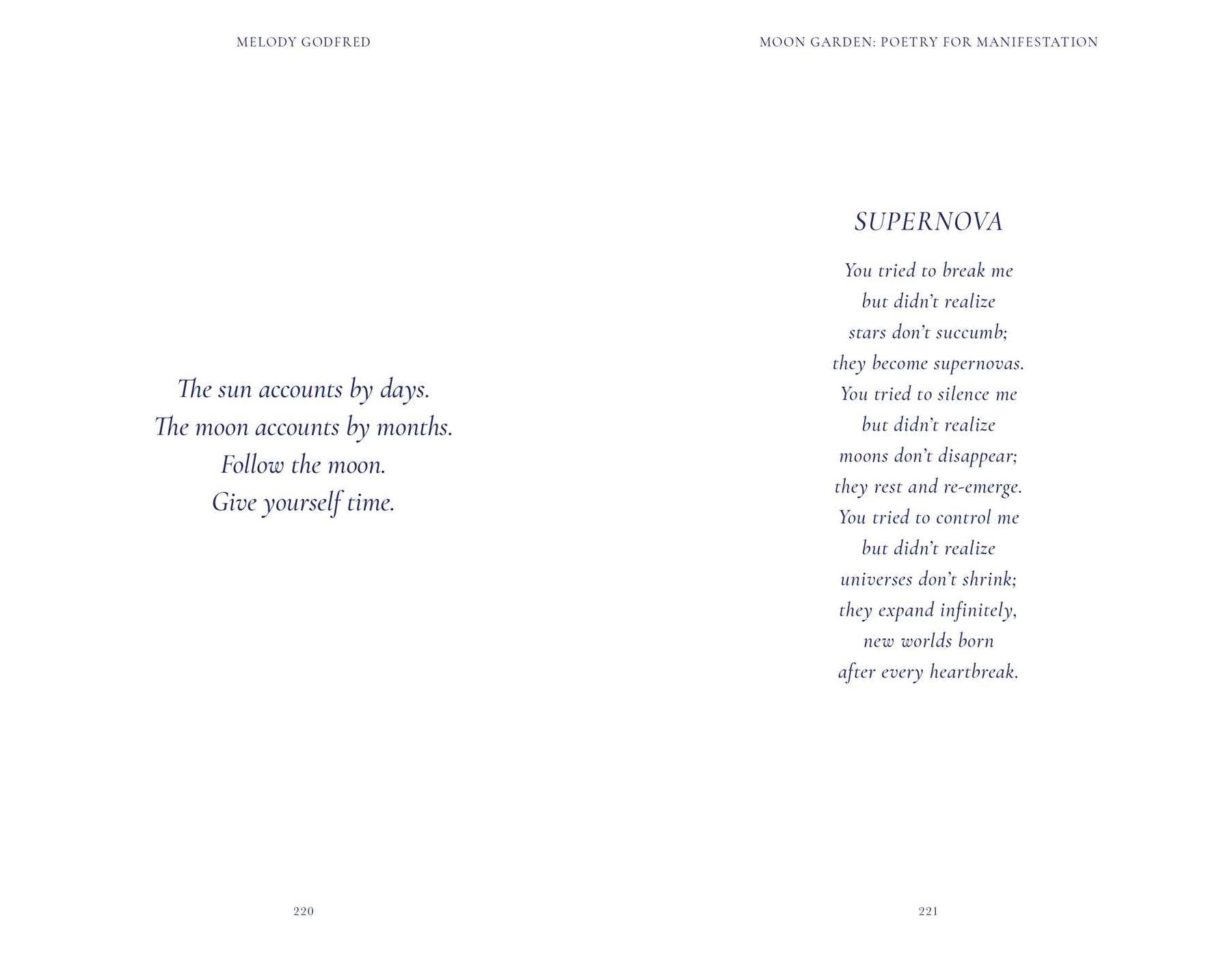 Moon Garden: Poetry for Manifestation