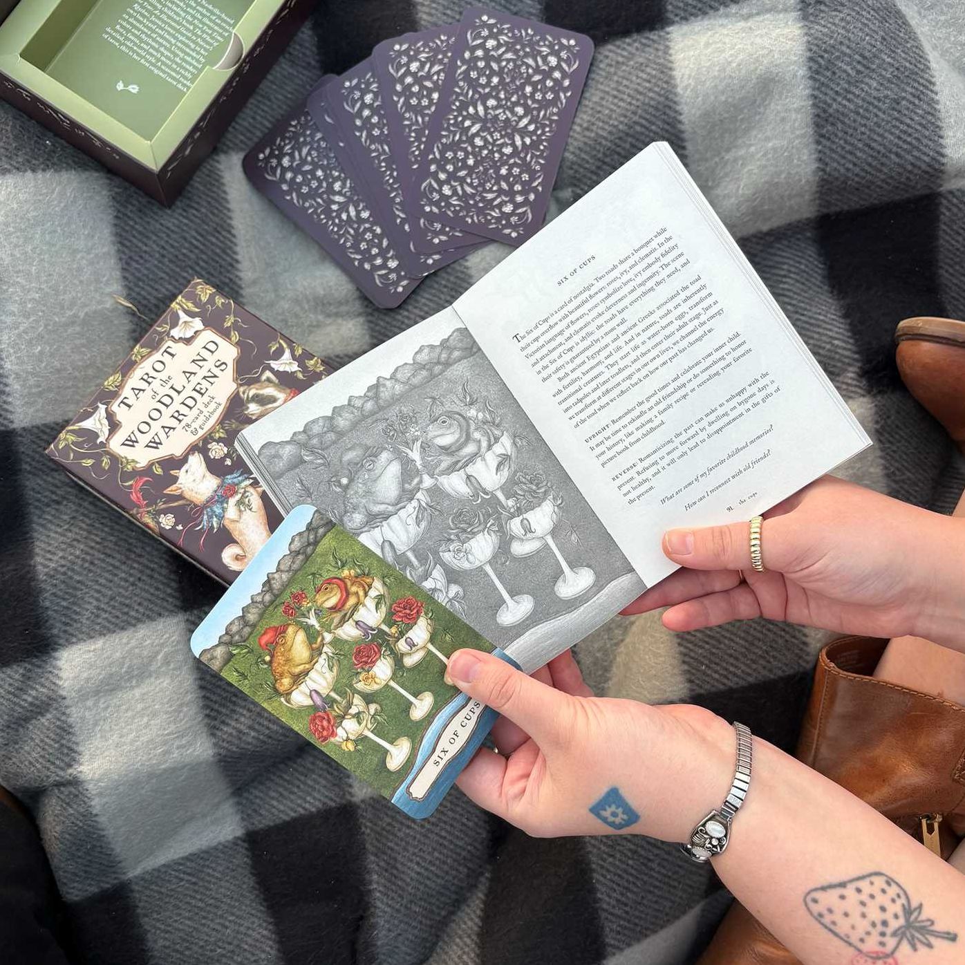 Tarot of the Woodland Wardens: 78-Card Deck & Guidebook