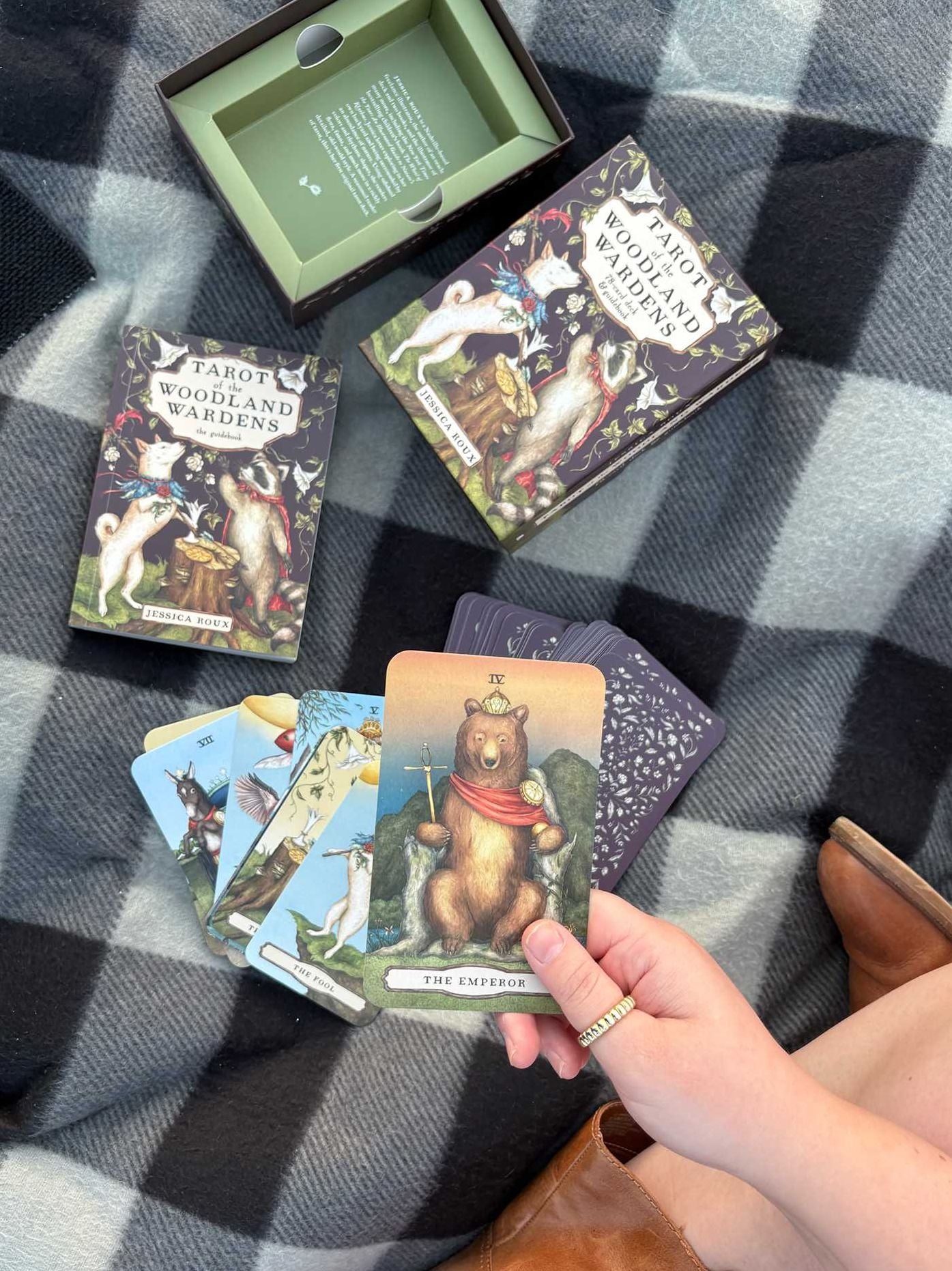 Tarot of the Woodland Wardens: 78-Card Deck & Guidebook