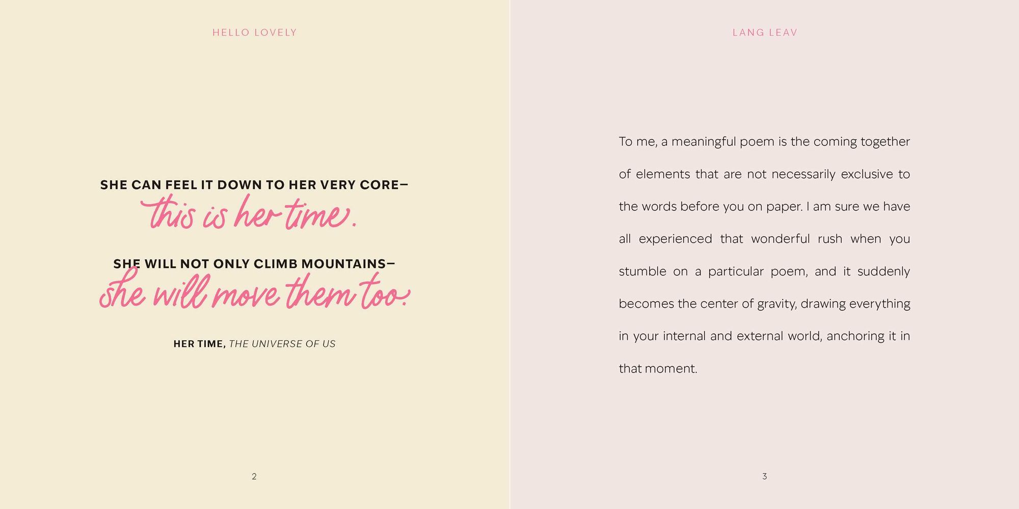 Hello Lovely!: Inspirational Quotes & Poems on Life, Love & Empowerment