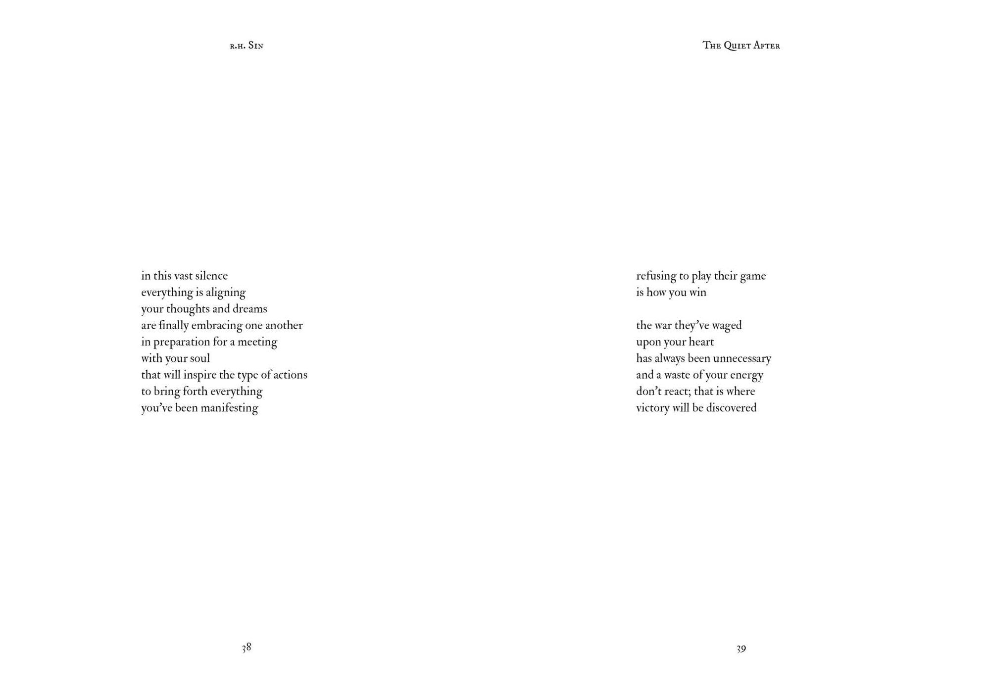 The Quiet After: Poems of Healing Silence