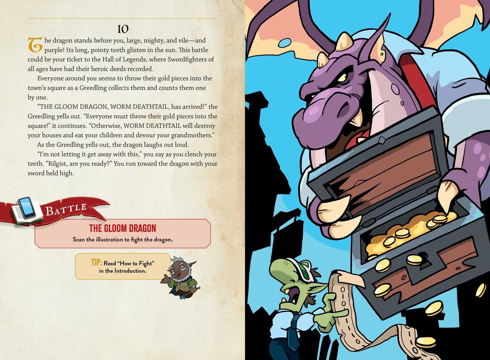 The Gloom Dragon: A Read & Play Interactive Gamebook