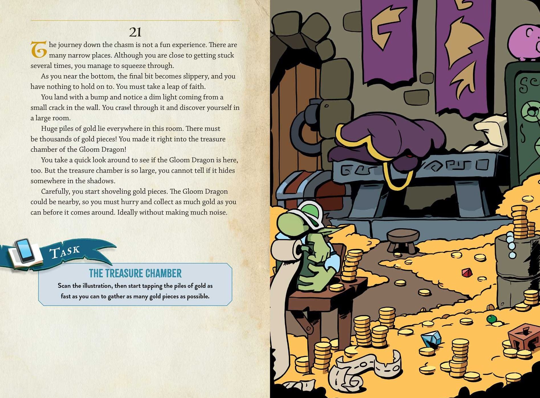 The Gloom Dragon: A Read & Play Interactive Gamebook