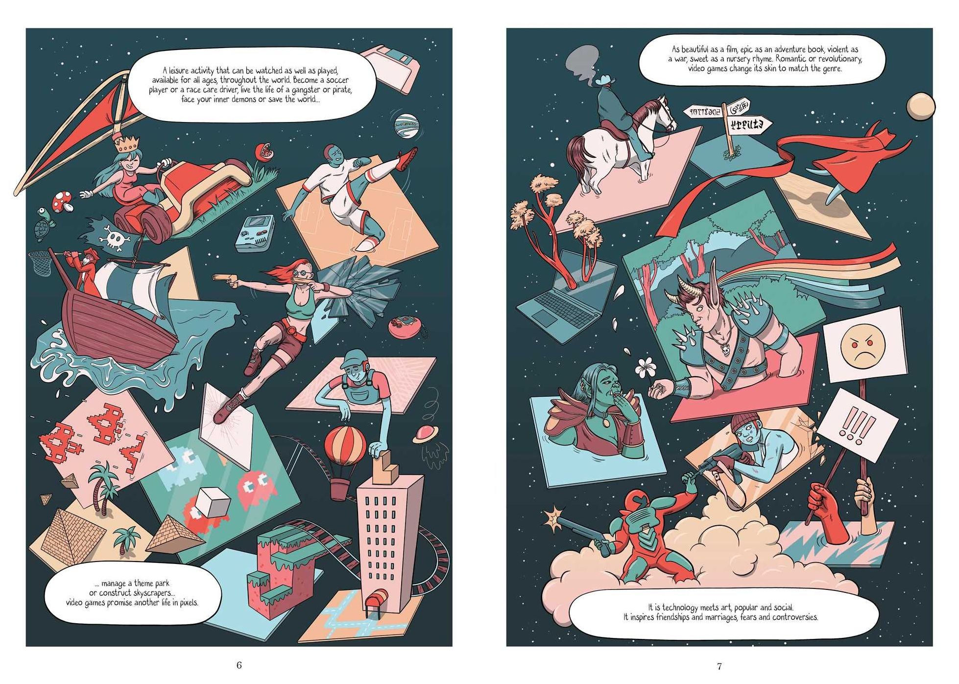 The Age of Video Games: A Graphic History of Gaming from Pong to VR and Beyond