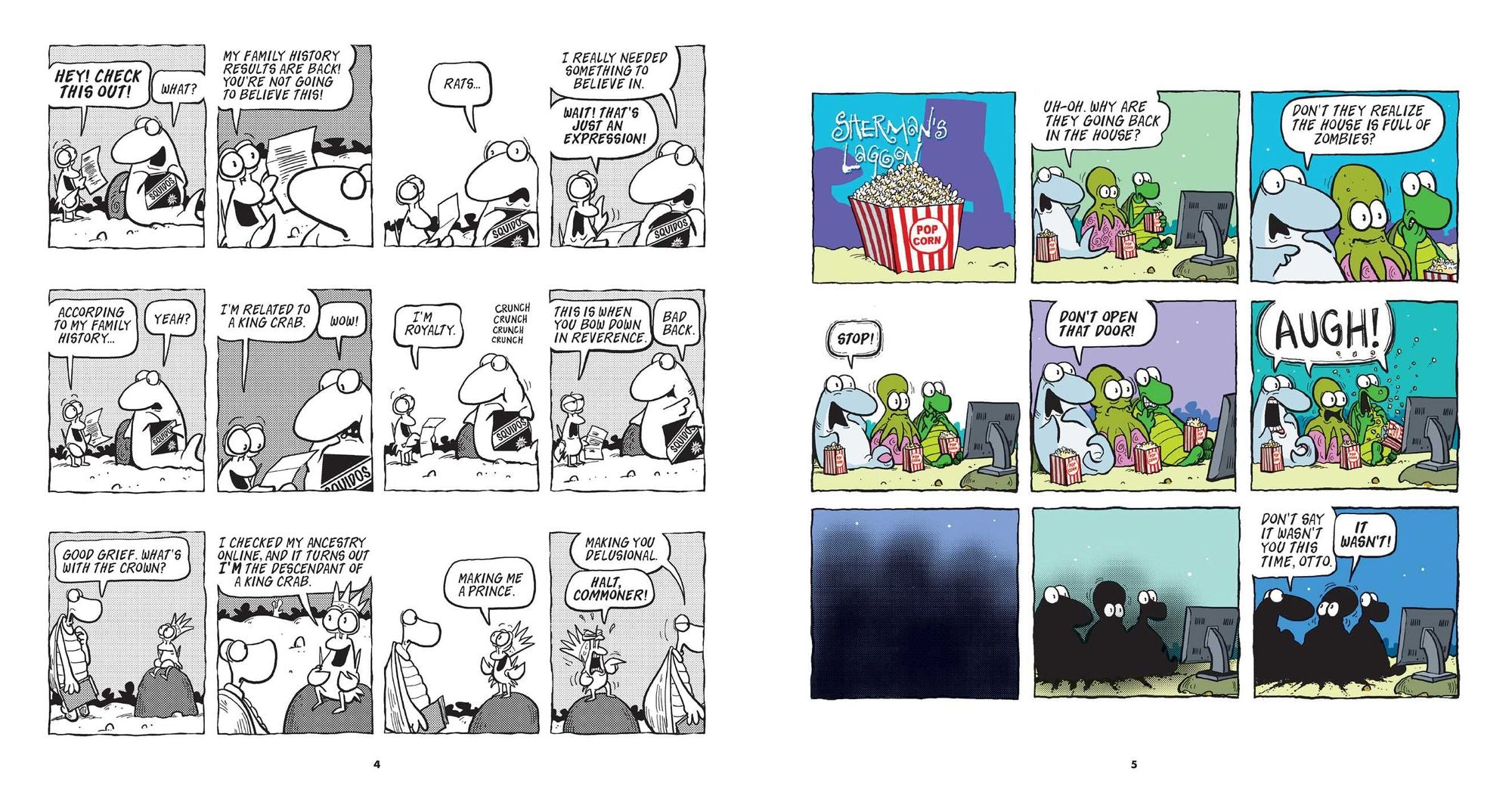 A Giant Squid Walks Into a Bar . . .: The Thirtieth Sherman's Lagoon Collection