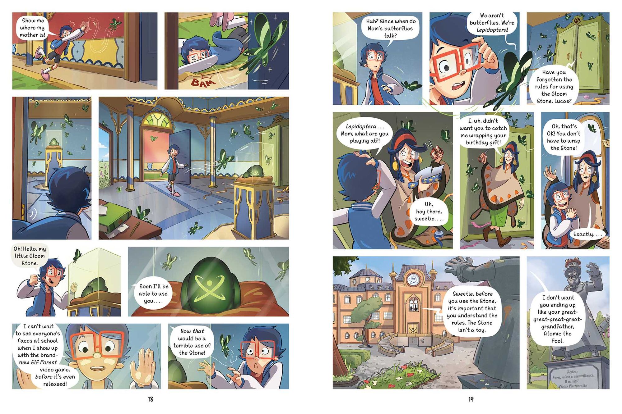 Atomic Lucas: A Magical Graphic Novel