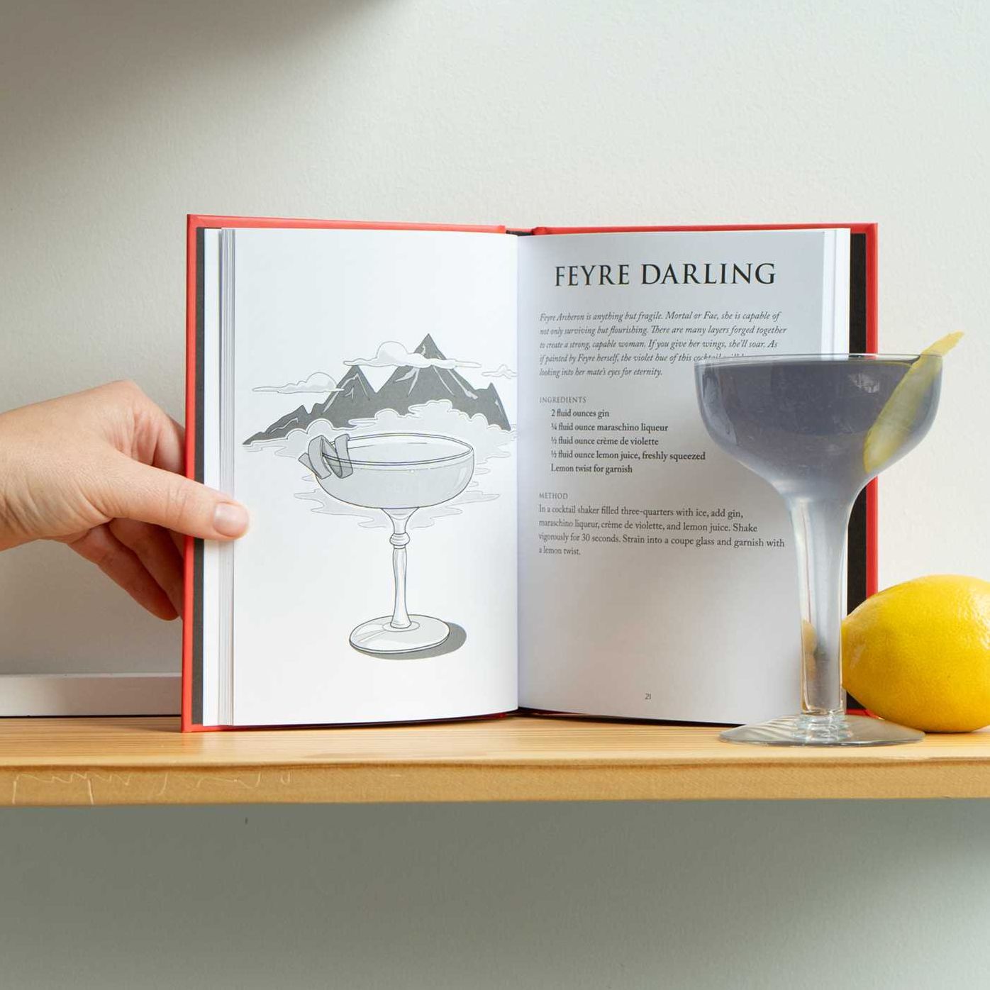 The Unofficial A Court of Thorns and Roses Cocktail Book