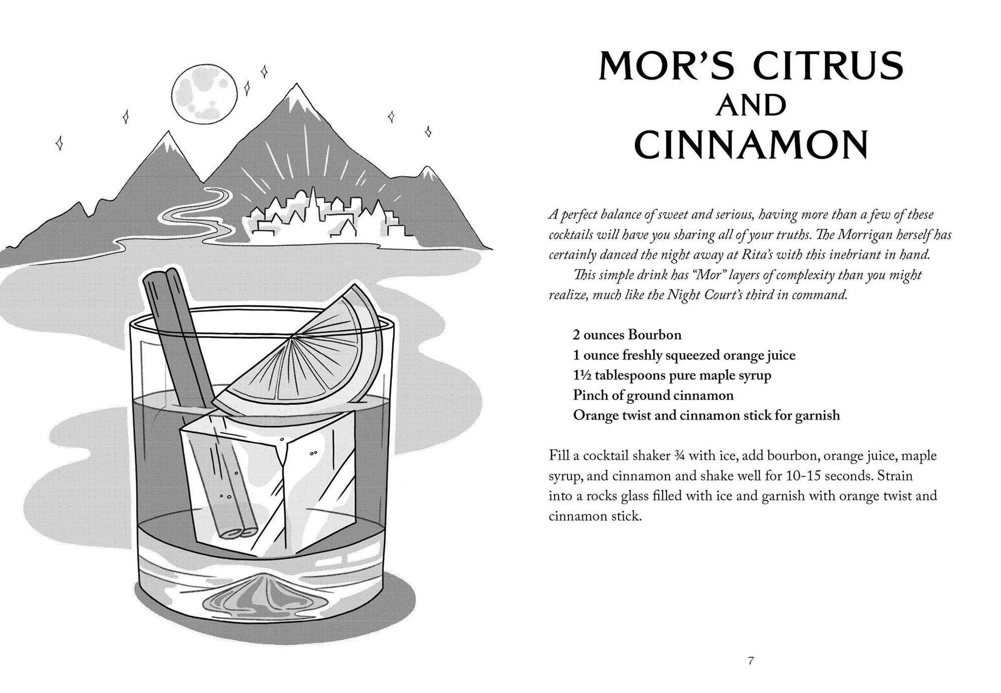 The Unofficial A Court of Thorns and Roses Cocktail Book