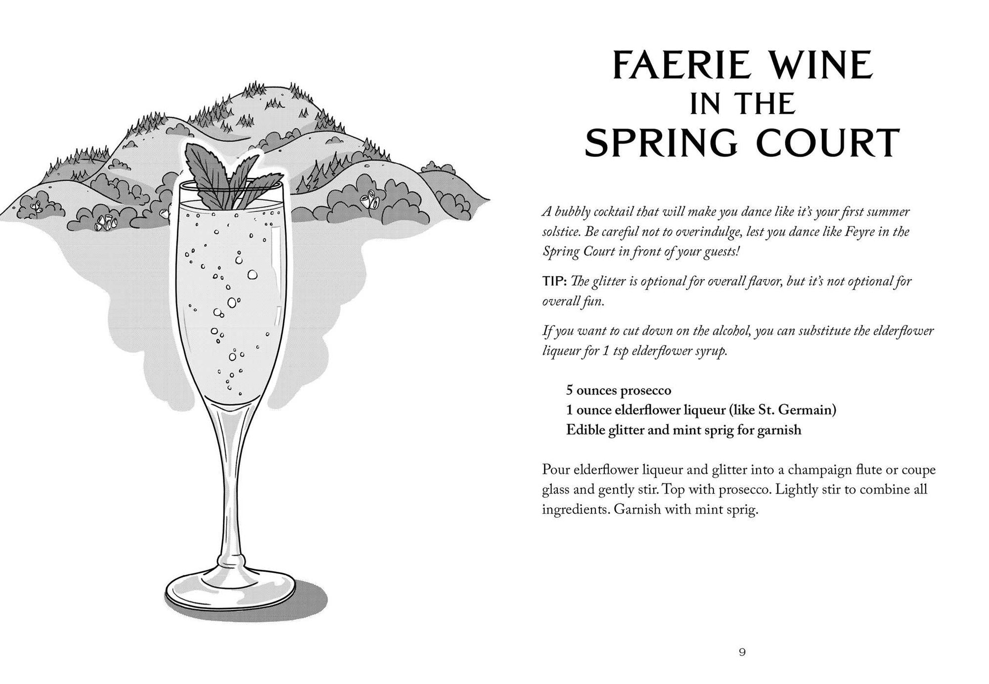 The Unofficial A Court of Thorns and Roses Cocktail Book