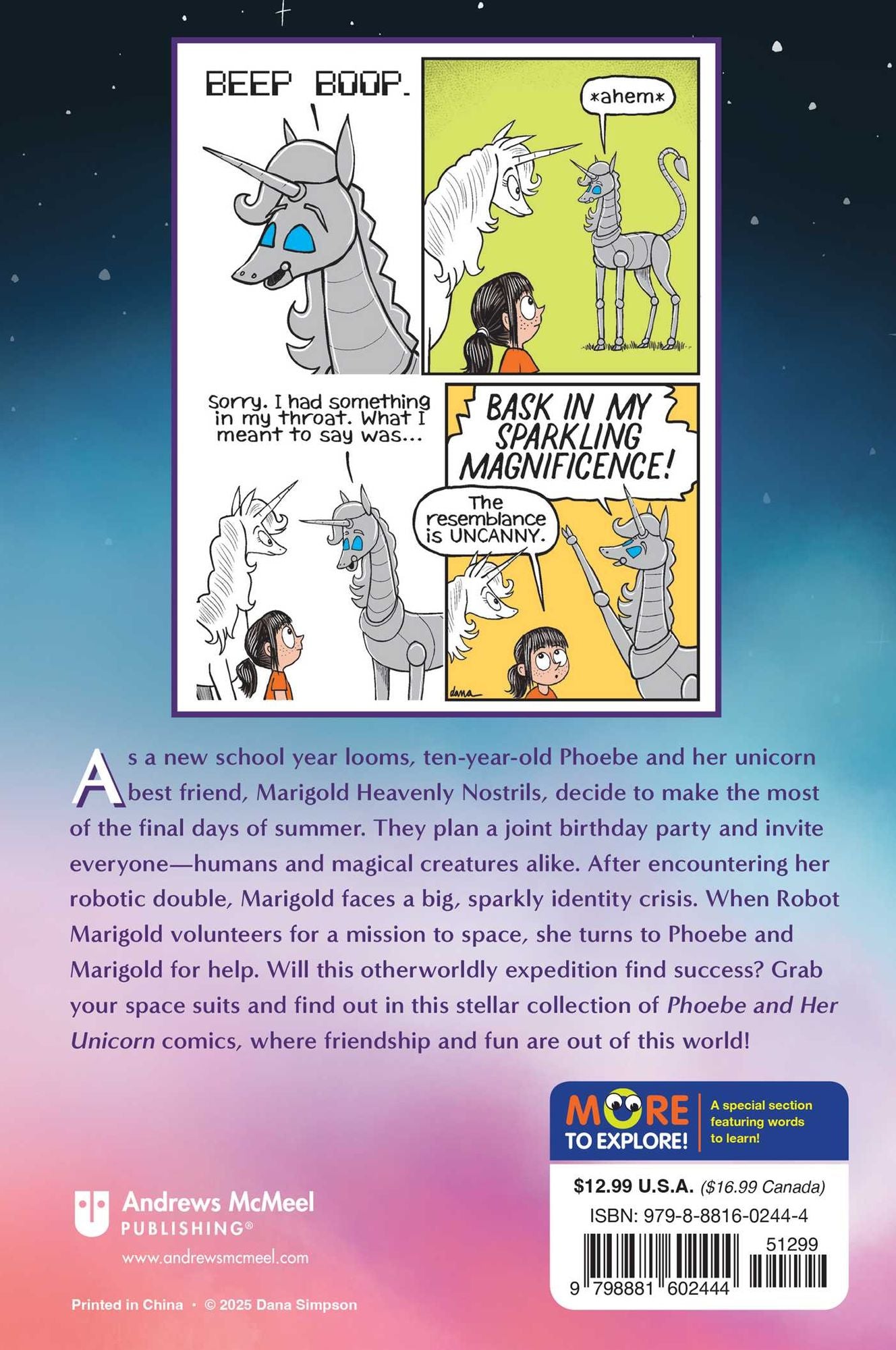 Galactic Unicorn: Another Phoebe and Her Unicorn Adventure