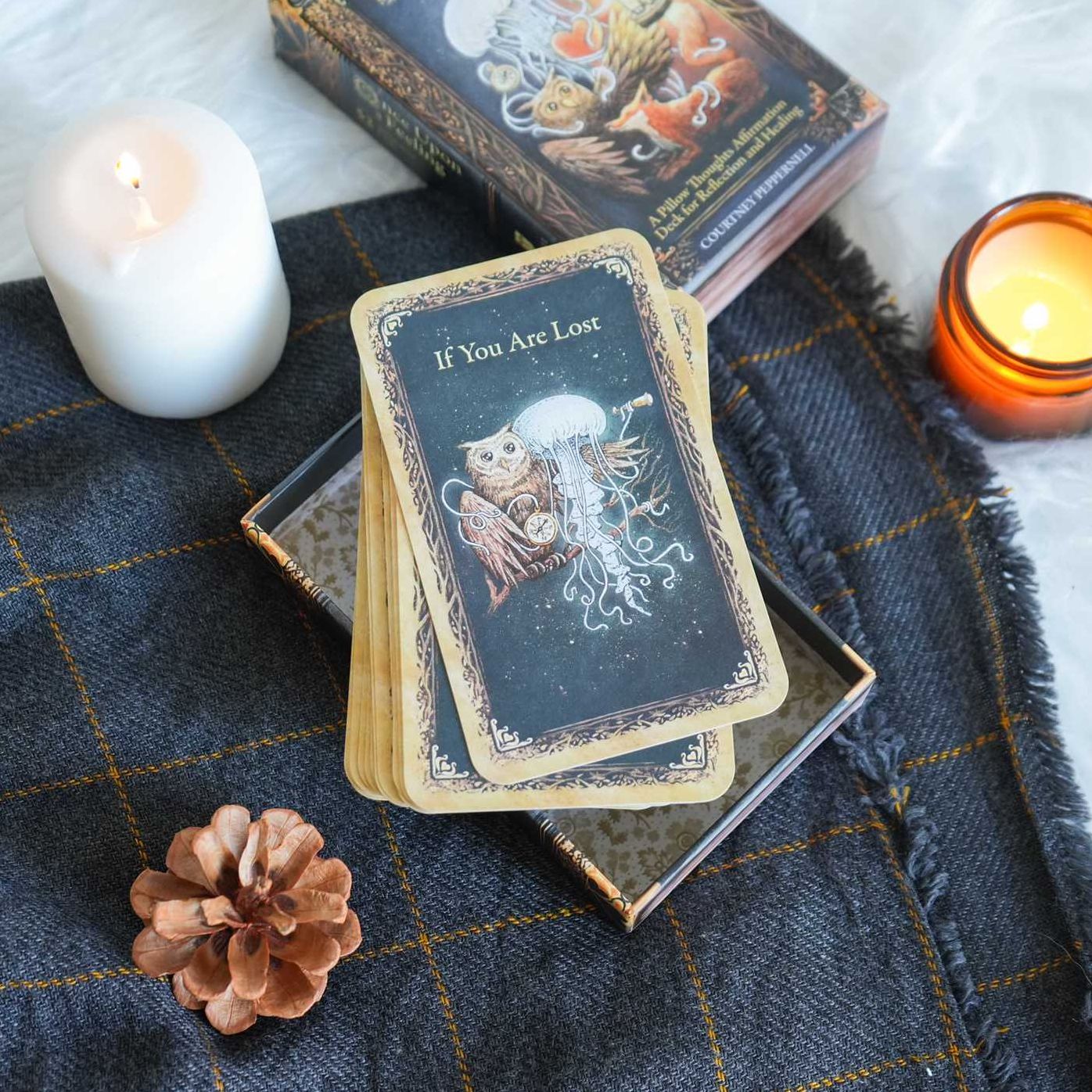 Once Upon a Feeling: A Pillow Thoughts Affirmation Deck for Reflection and Healing